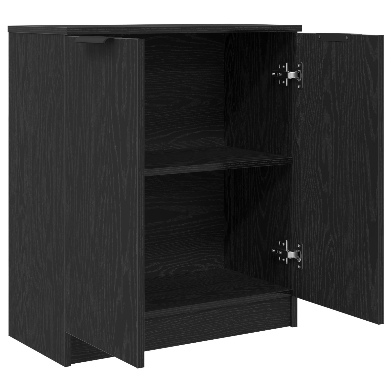 Buffet Chêne noir 60 x 30 x 70 cm Bois d'ingénierie - XIOS