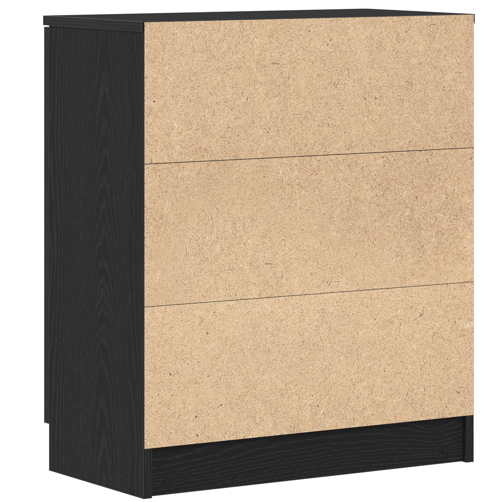 Buffet Chêne noir 60 x 30 x 70 cm Bois d'ingénierie - XIOS