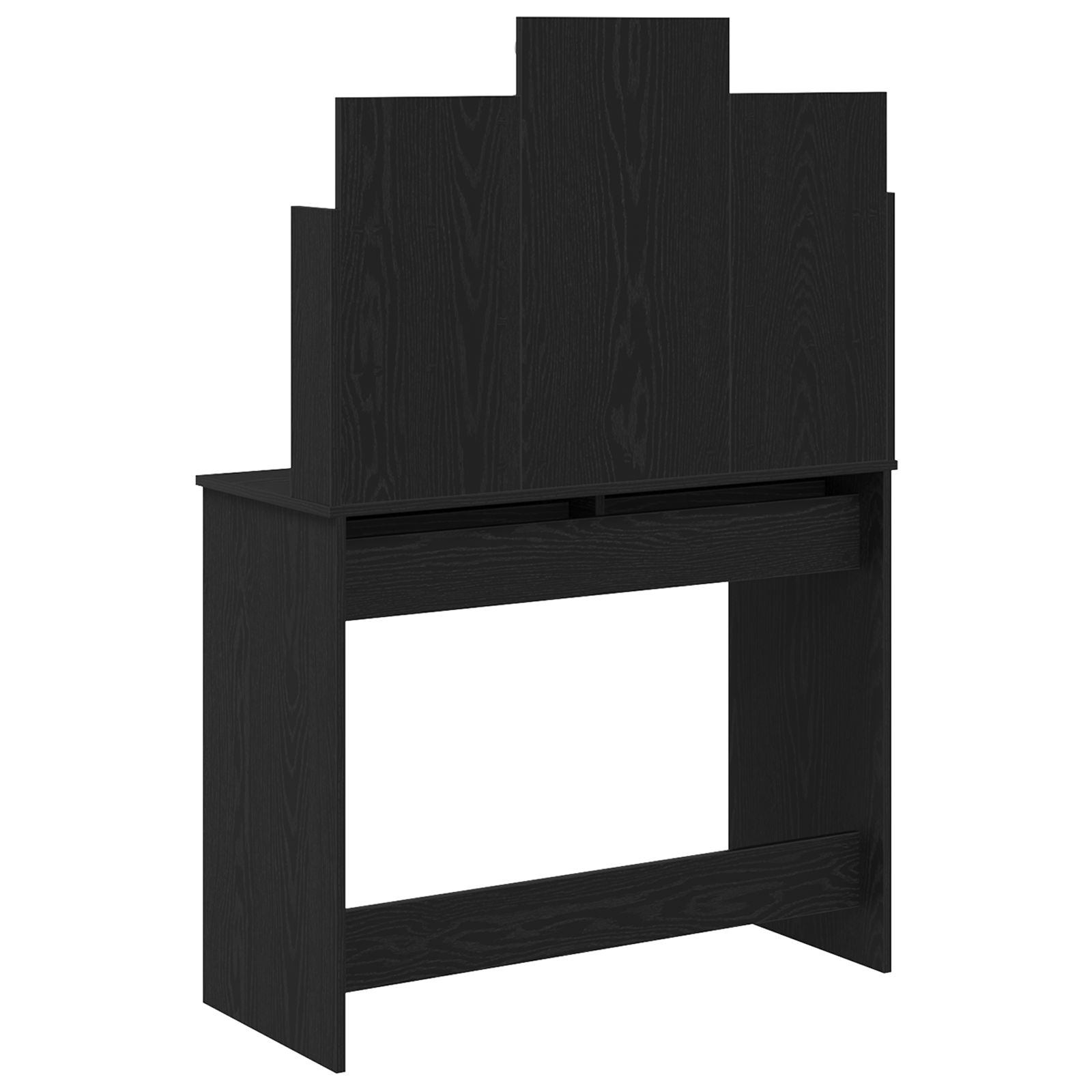 Table de Toilette Chêne noir 96 x 40 x 142 cm Bois d'ingénierie - XIOS