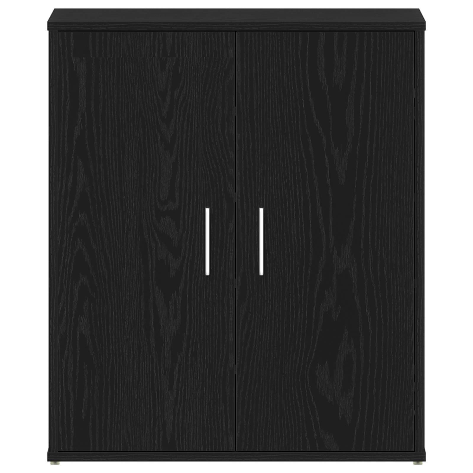Meuble à chaussures avec étagère Chêne noir 60 x 35 x 70 cm - XIOS