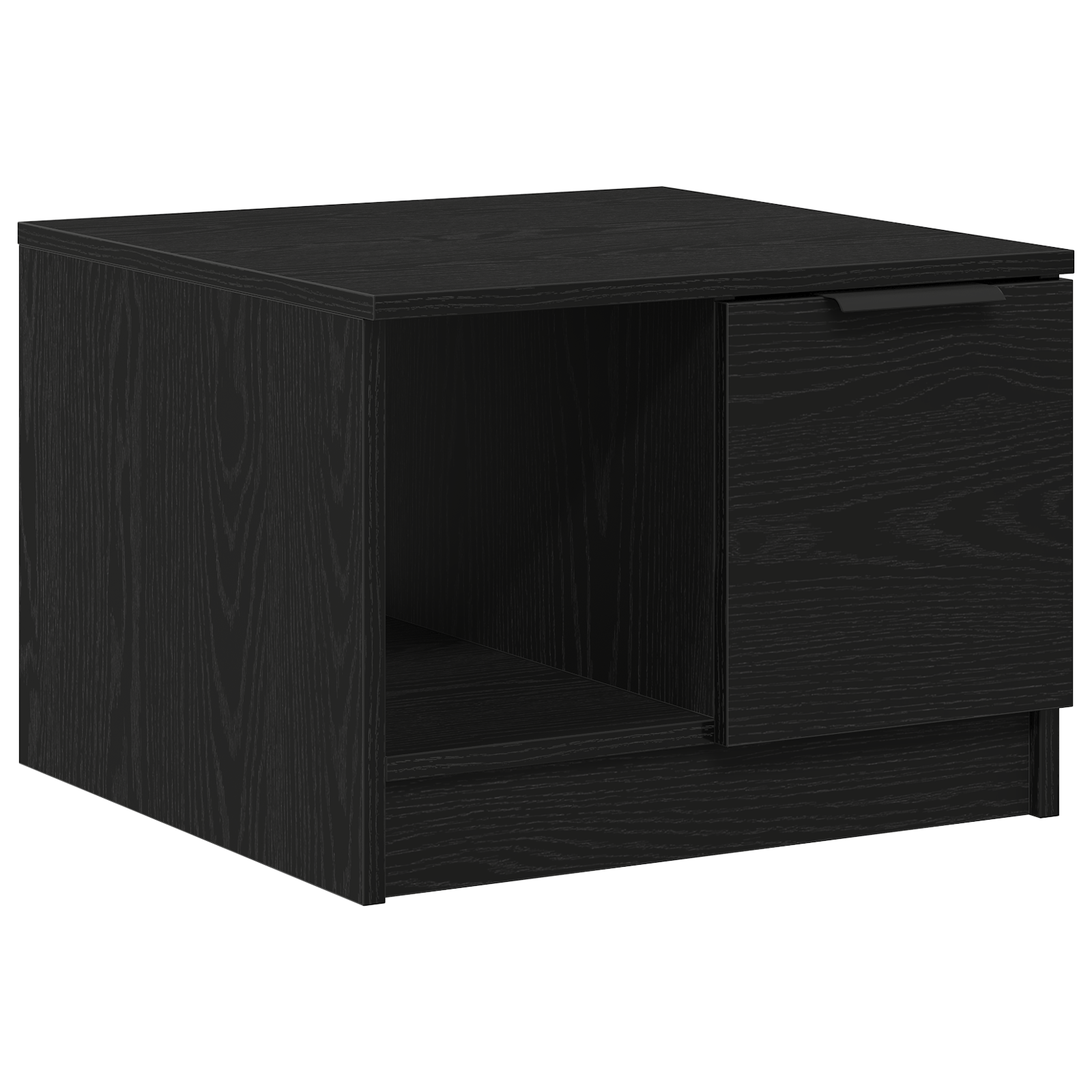 Table basse vidaXL Chêne noir 50x50x36 cm Bois d'ingénierie