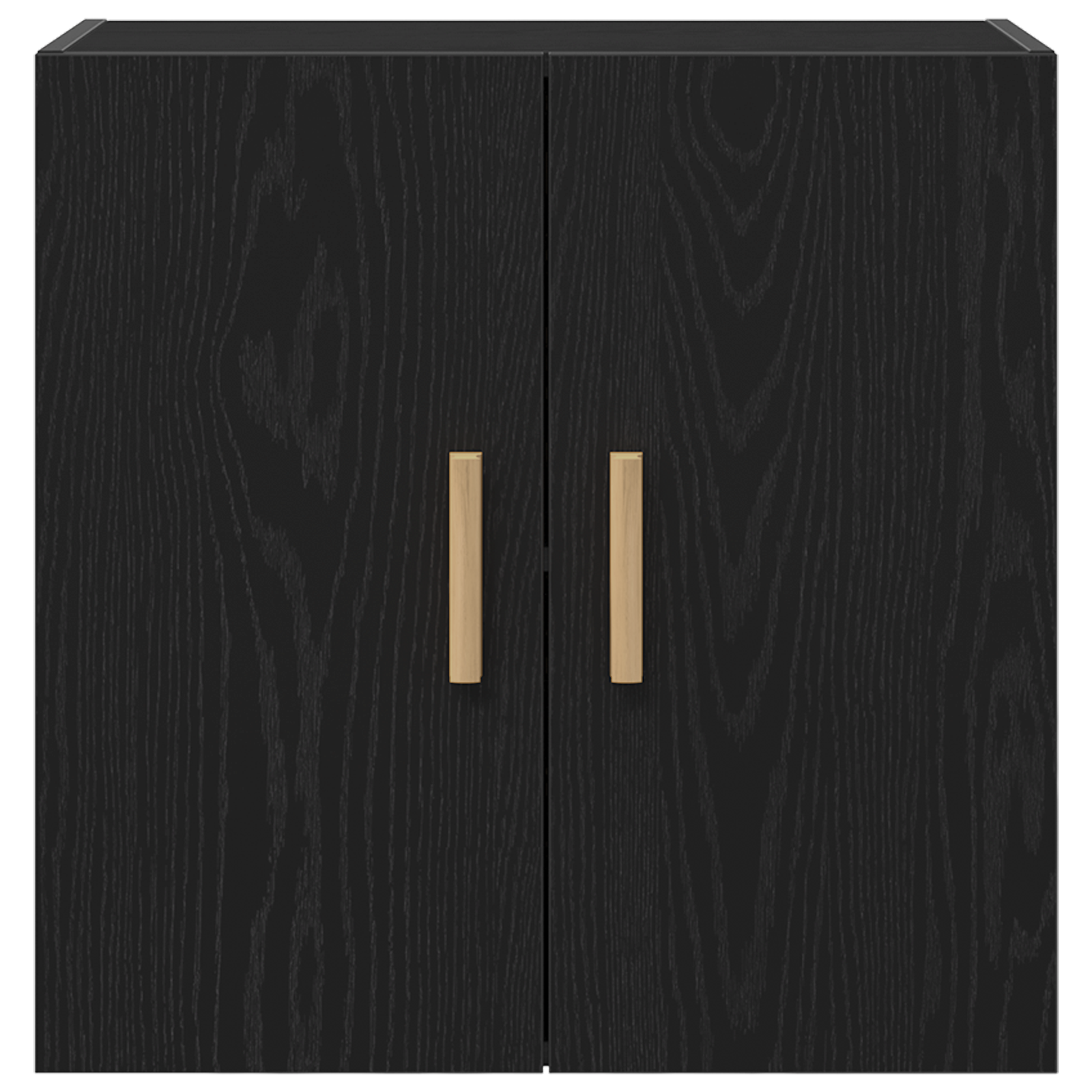 Armoire murale en chêne noir vidaXL - 60x30x60 cm, Fabriquée en bois d'ingénierie