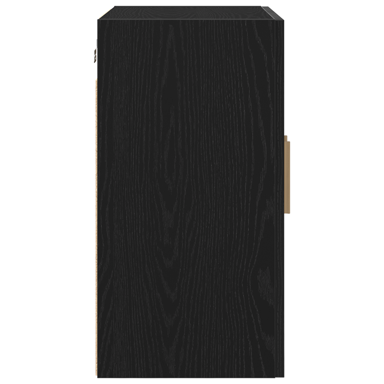 Armoire murale en chêne noir vidaXL - 60x30x60 cm, Fabriquée en bois d'ingénierie