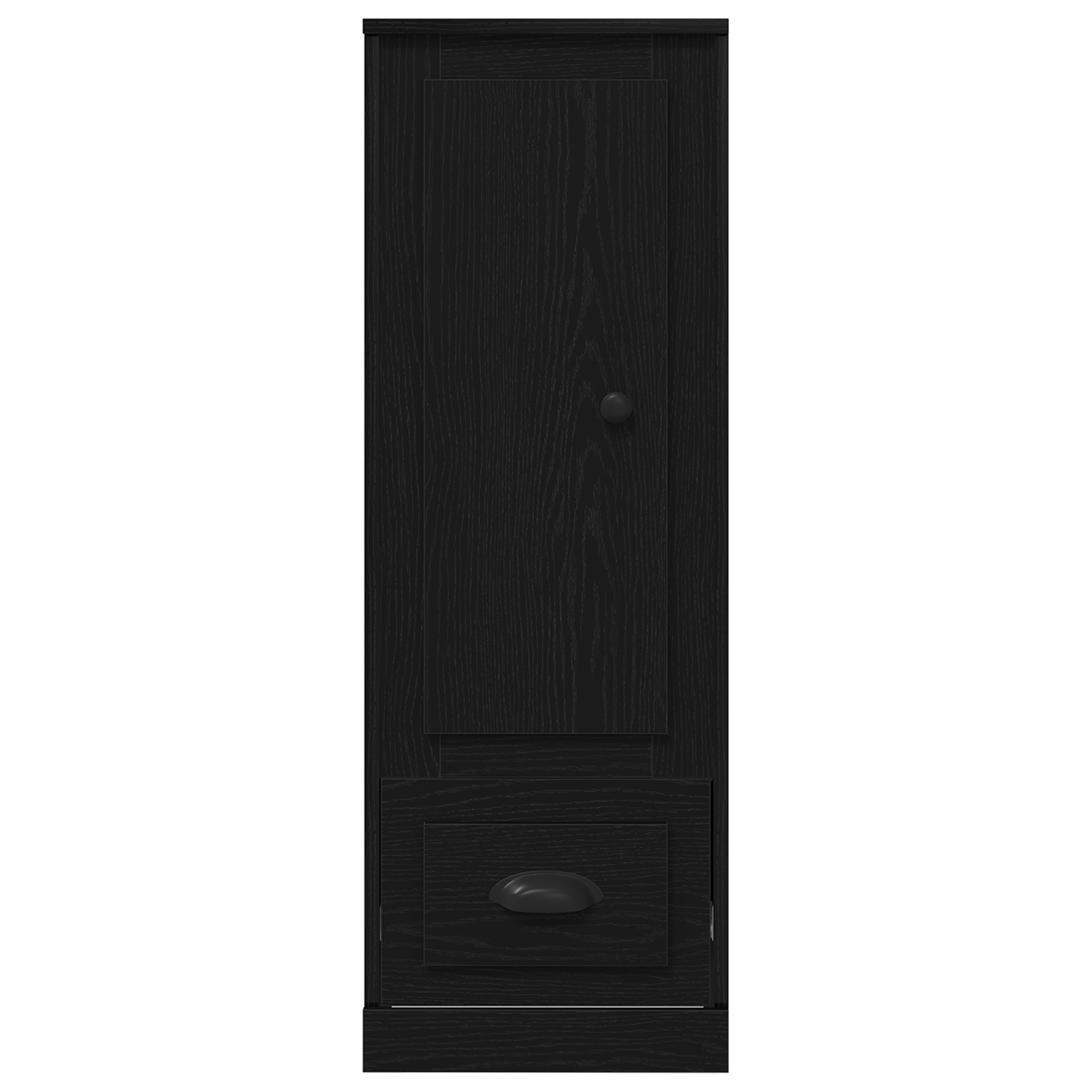 Buffet Black Oak 36x35,5x103,5 cm en Bois d'ingénierie