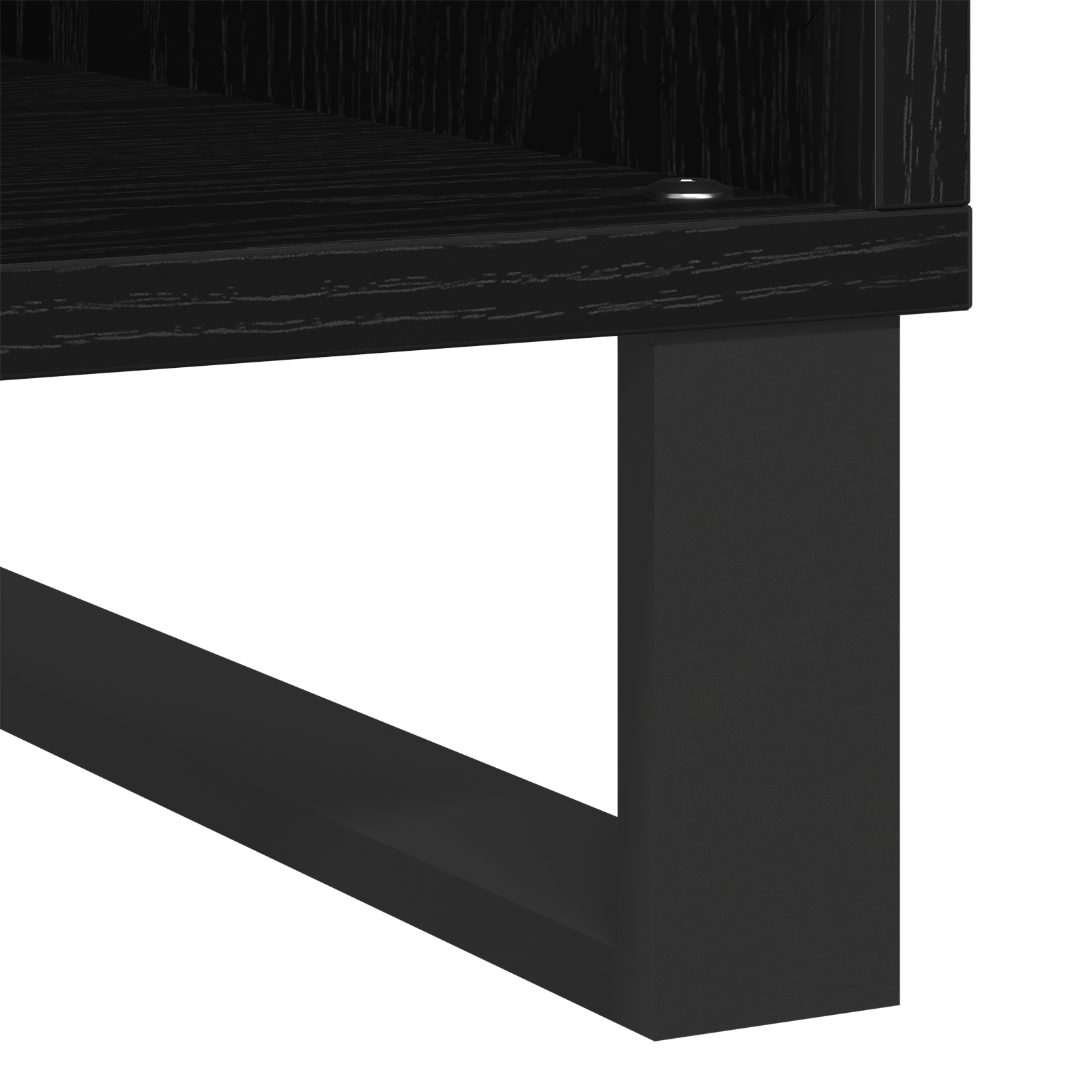 Meuble d'enregistrement Chêne noir 84,5x38x90 cm Bois d'ingénierie