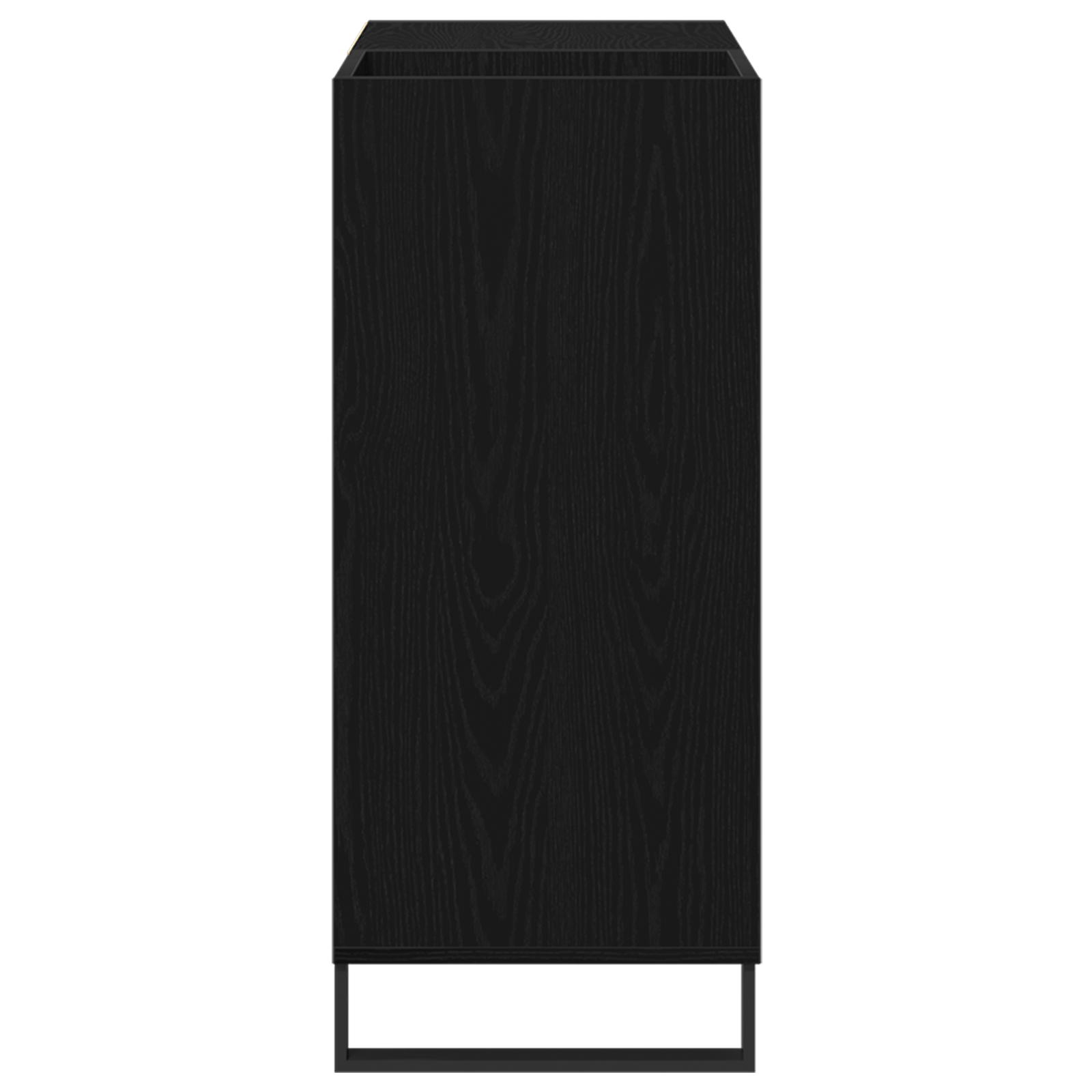 Meuble d'enregistrement Chêne noir 84,5x38x90 cm Bois d'ingénierie