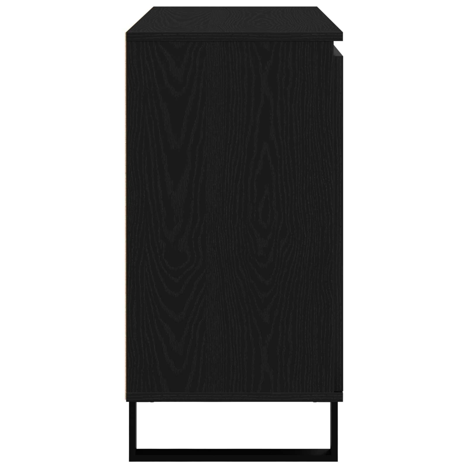 Buffet Chêne noir 101.5 x 35 x 70 cm Bois d'ingénierie - XIOS
