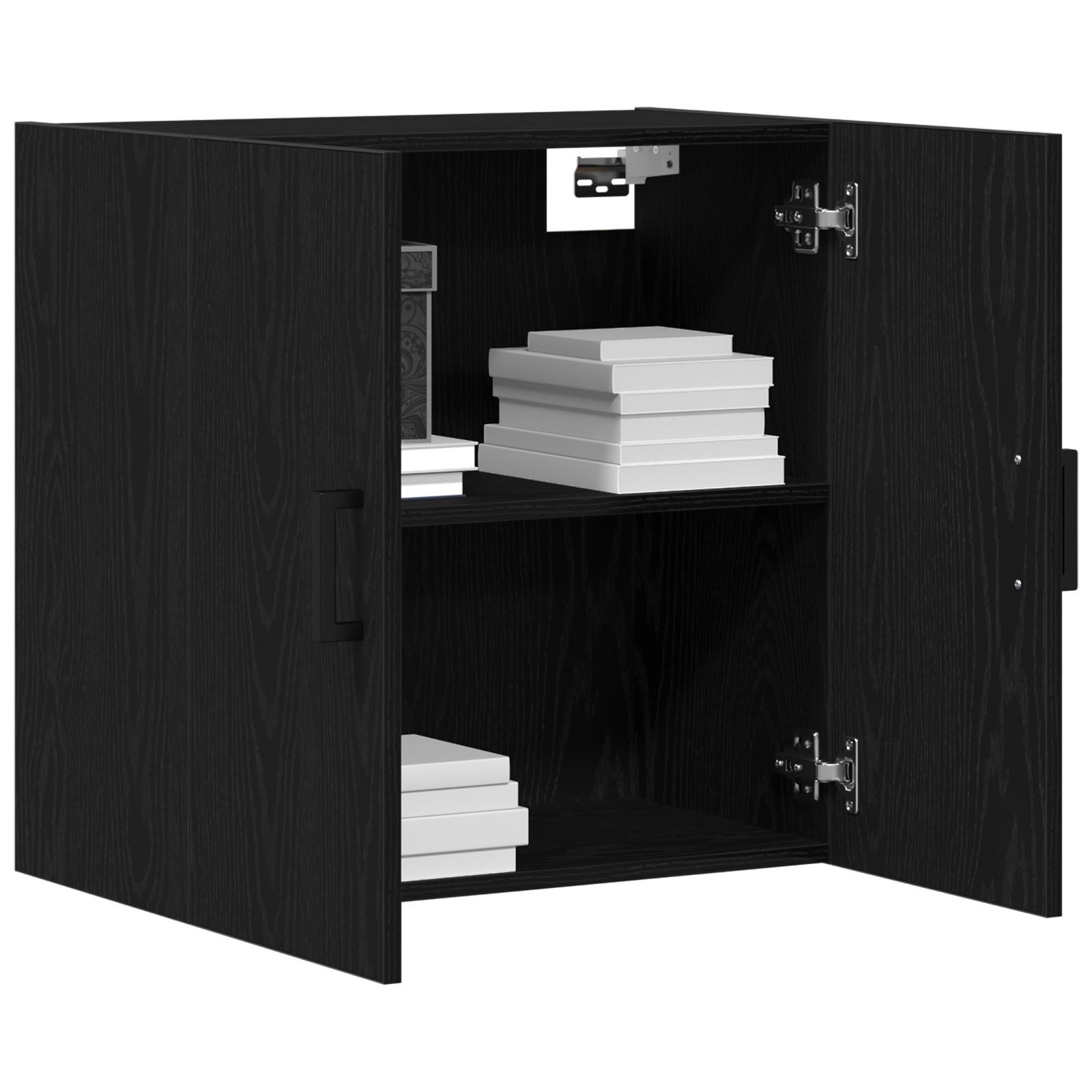 Meuble murale vidaXL Chêne noir 60x31x60 cm Bois d'ingénierie