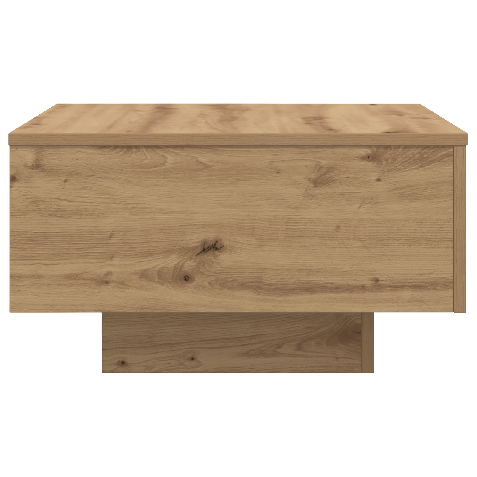 Table Basse chêne artisanal 55 x 55 x 31 cm Bois d'ingénierie - XIOS
