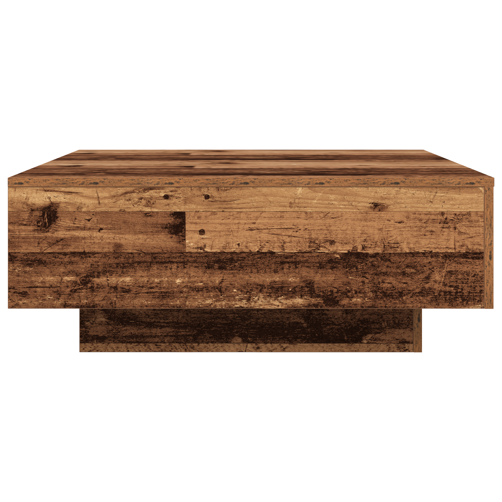 Table Basse Bois vieilli Bleu 80 x 80 x 31 cm Bois d'ingénierie - XIOS