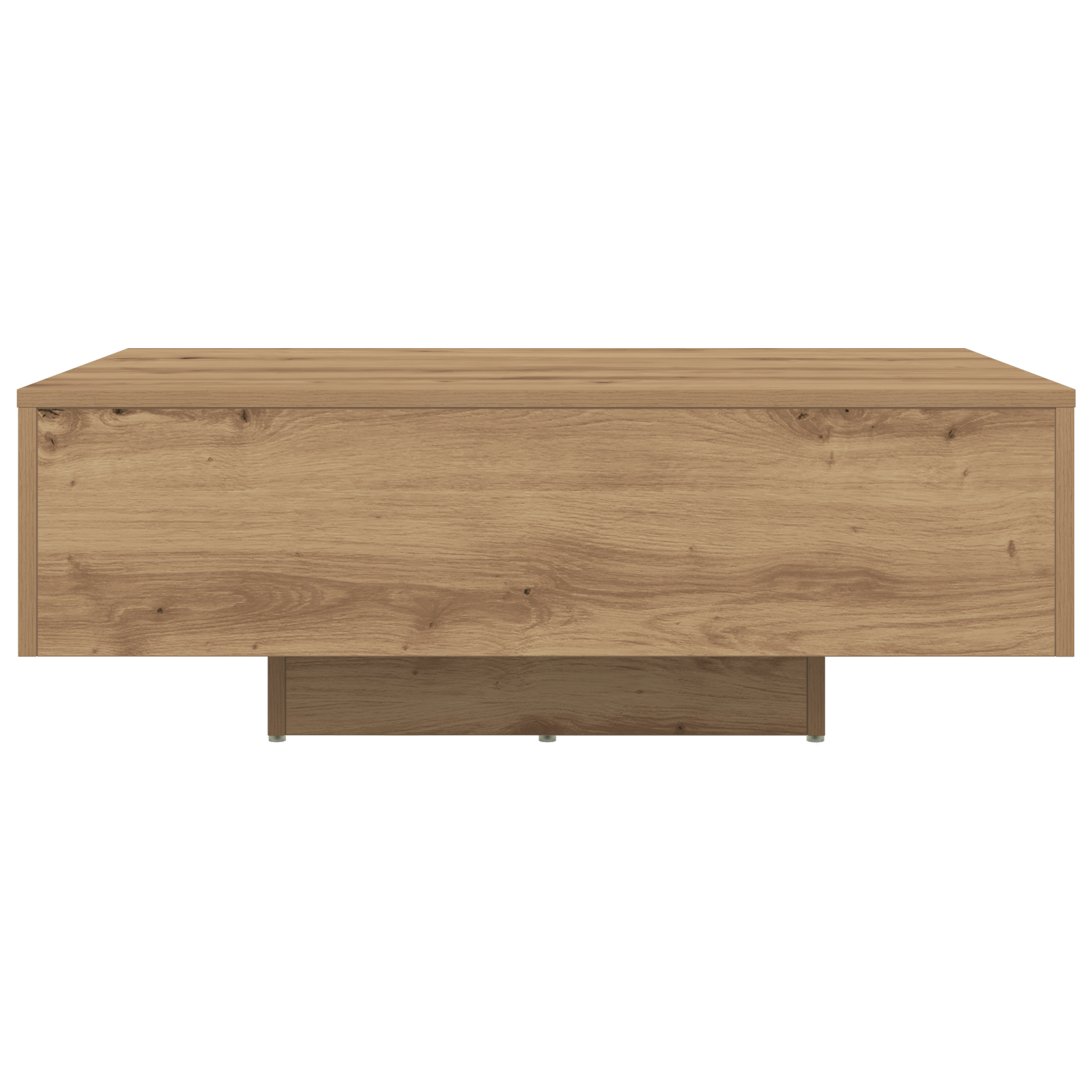 Table Basse chêne artisanal 85 x 55 x 31 cm Bois d'ingénierie - XIOS