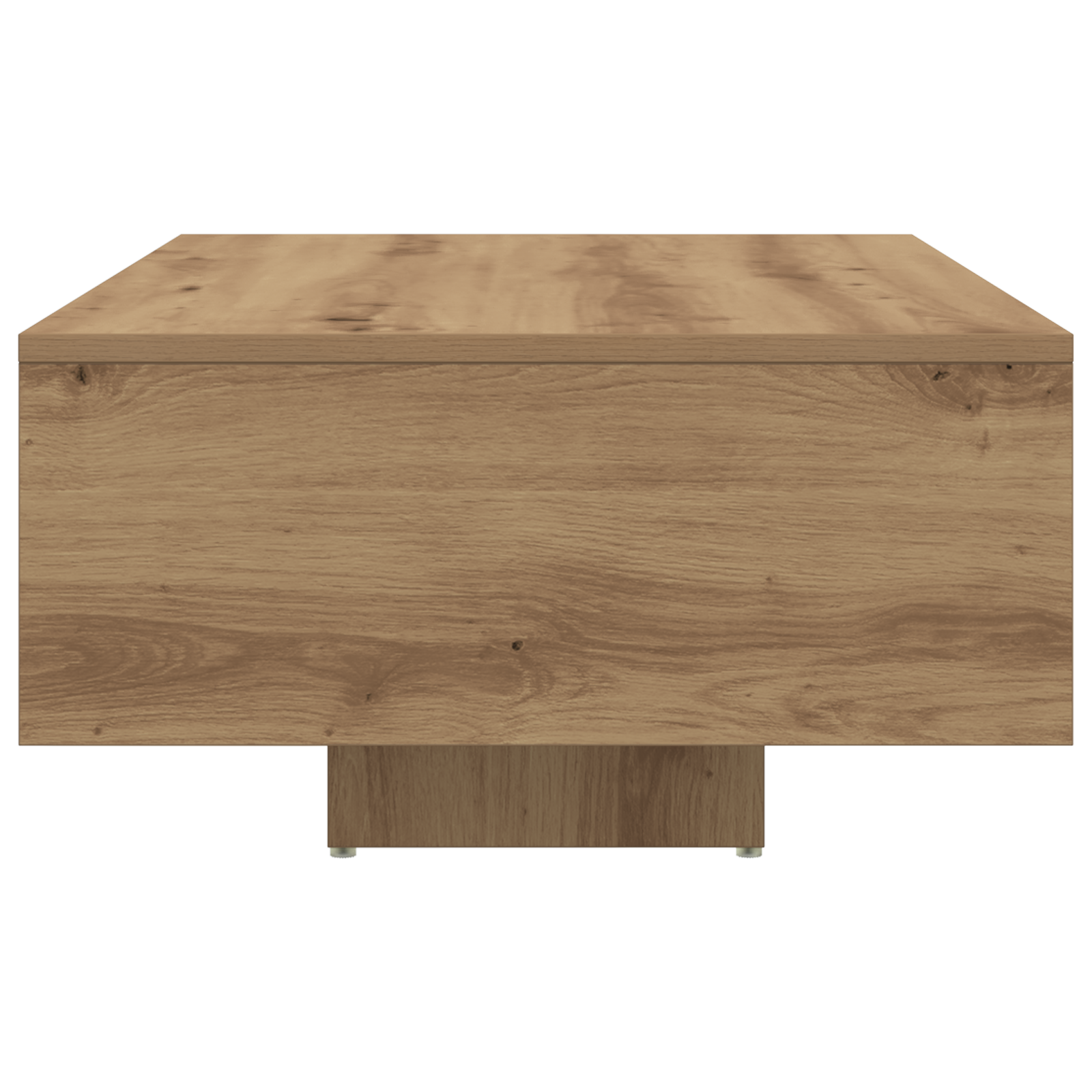 Table Basse chêne artisanal 85 x 55 x 31 cm Bois d'ingénierie - XIOS