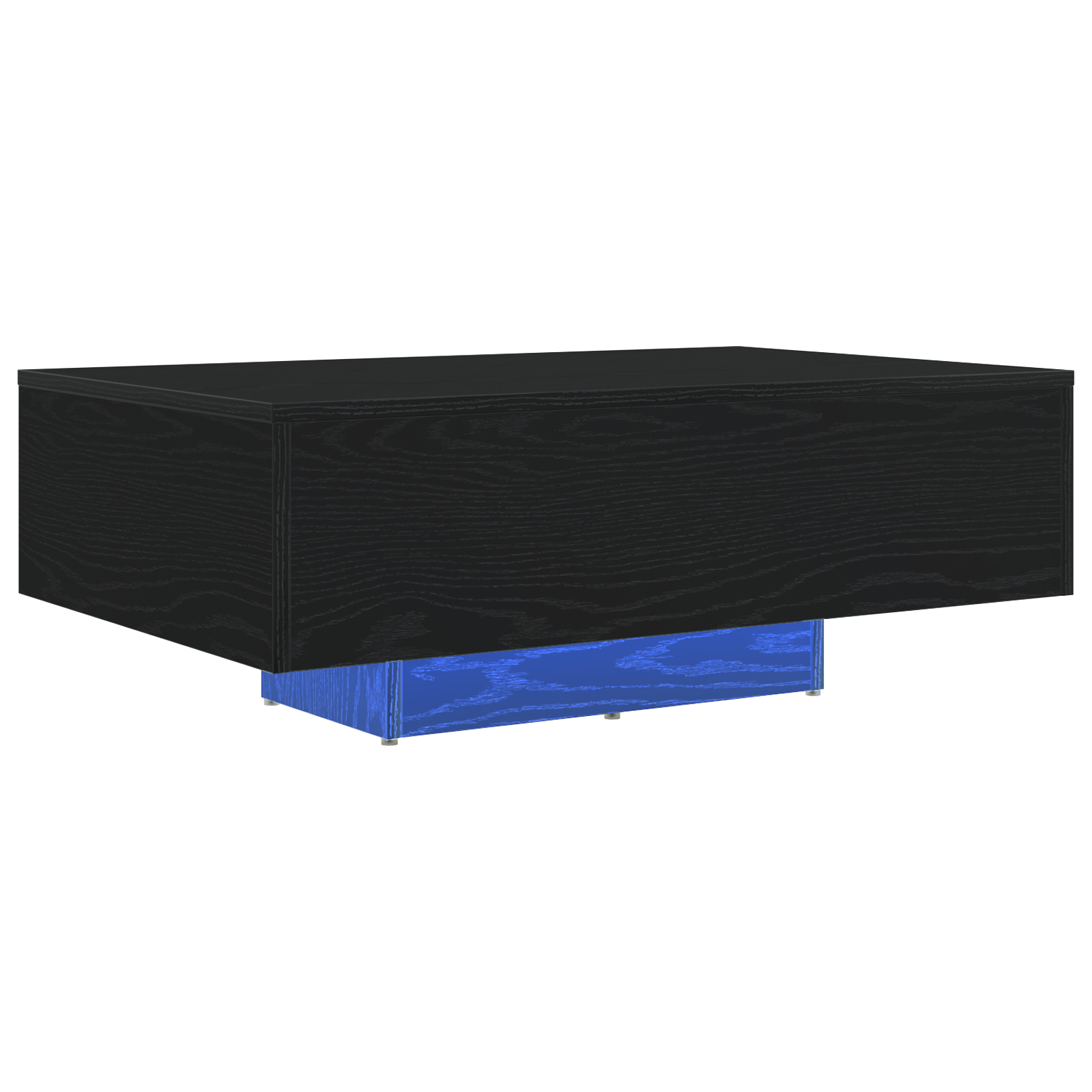 Table Basse Chêne noir 85 x 55 x 31 cm Bois d'ingénierie - XIOS