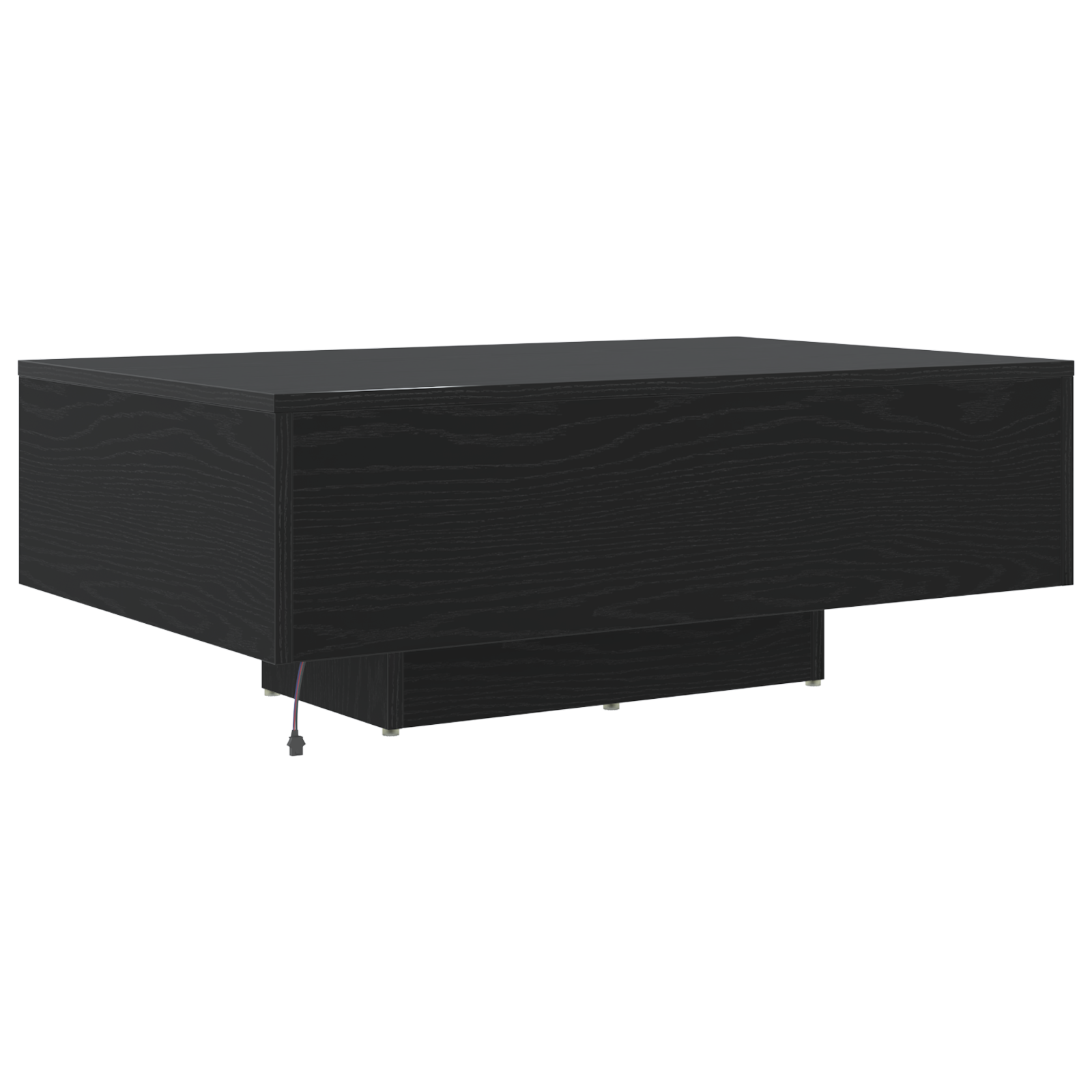 Table Basse Chêne noir 85 x 55 x 31 cm Bois d'ingénierie - XIOS