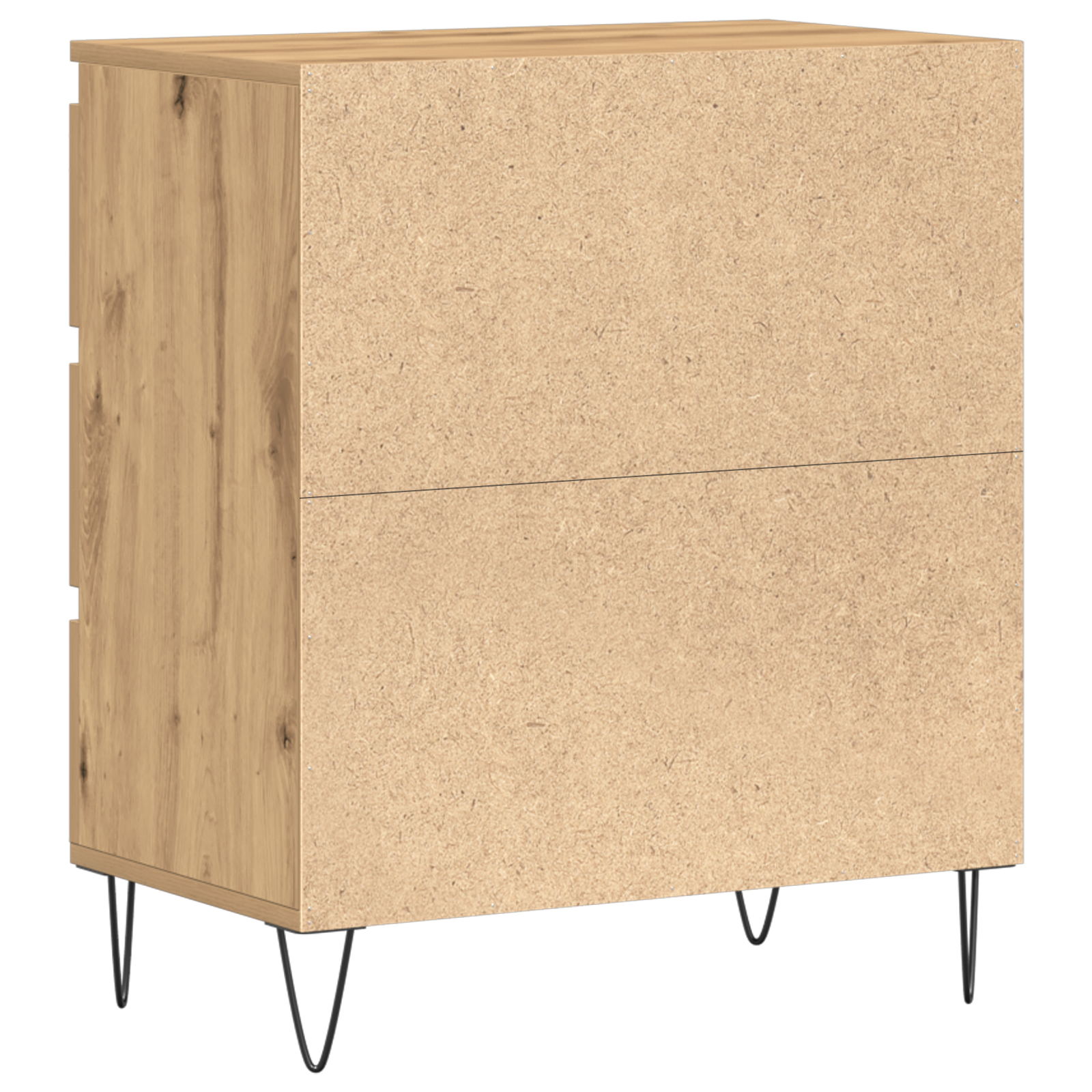 Meuble TV vidaXL avec tiroirs Chêne Artisan 60x35x70 cm Bois d'ingénierie