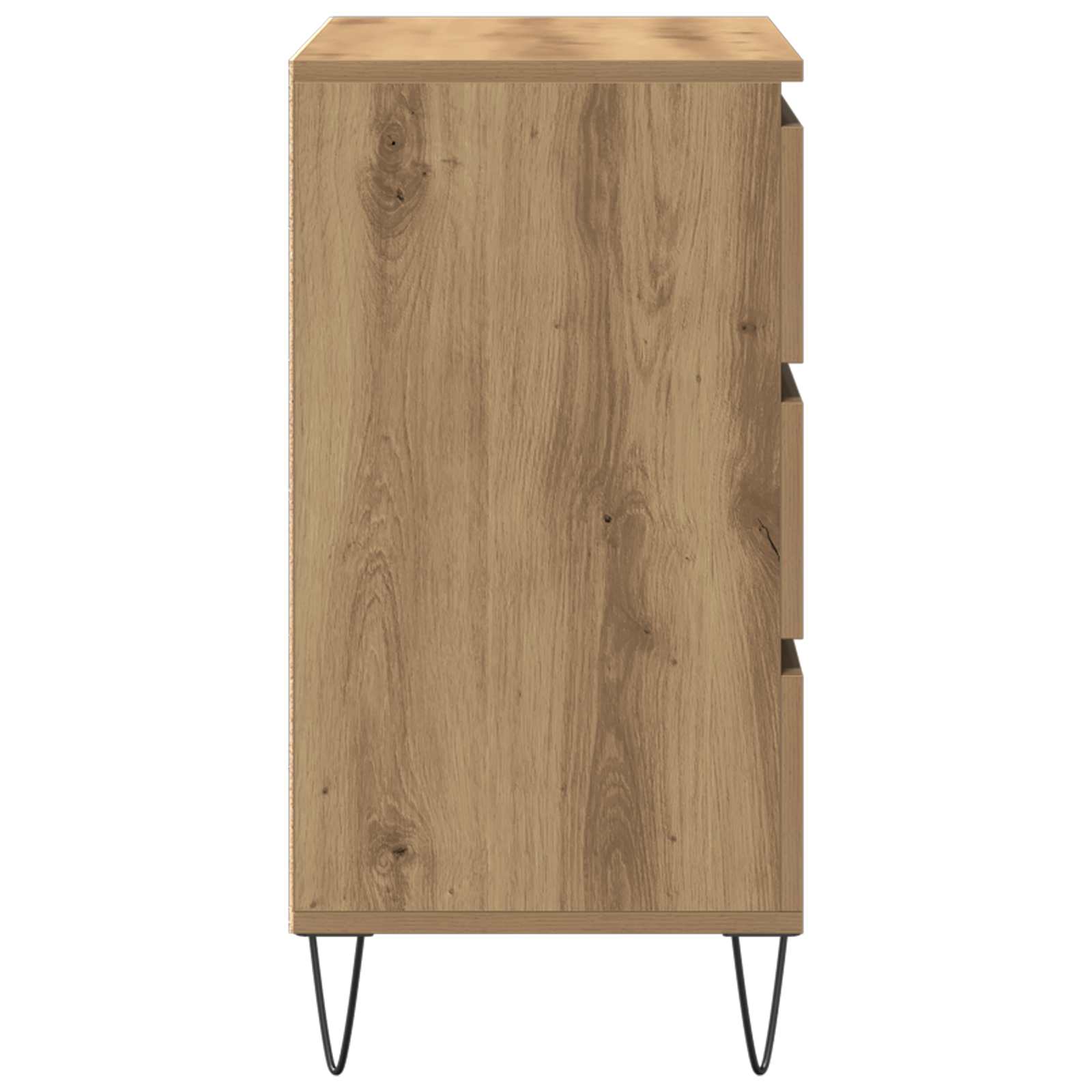 Meuble TV vidaXL avec tiroirs Chêne Artisan 60x35x70 cm Bois d'ingénierie