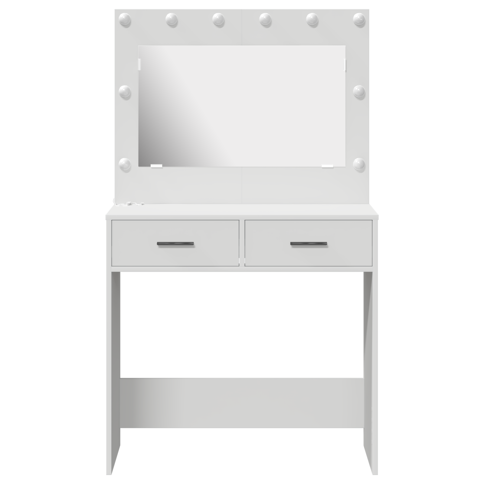 Coiffeuse Blanc 78.5 x 41 x 135 cm Bois d'ingénierie - XIOS