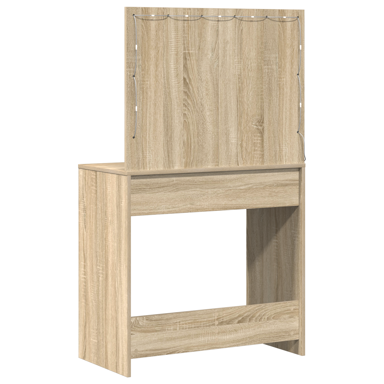 Coiffeuse Chêne sonoma 78.5 x 41 x 135 cm Bois d'ingénierie - XIOS