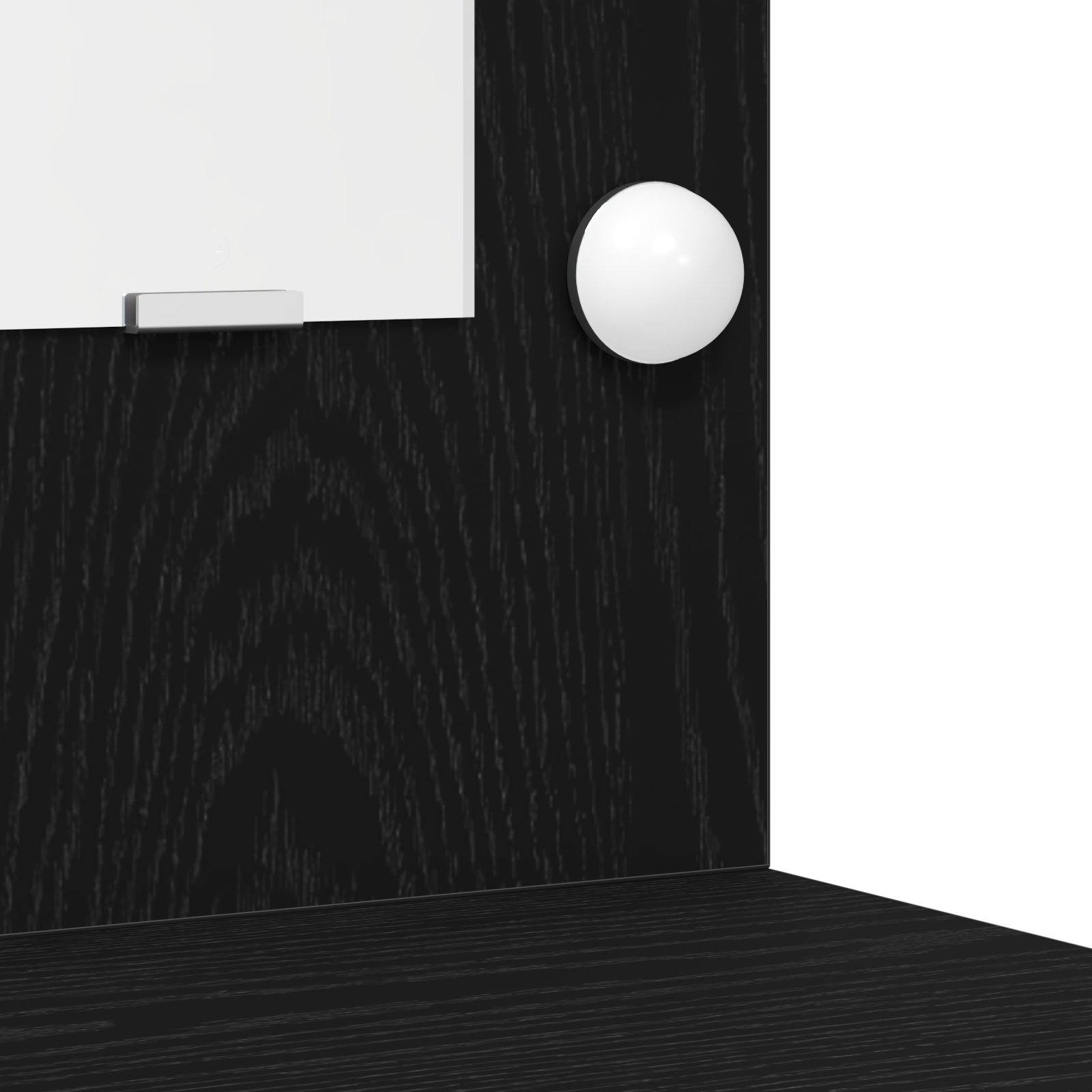 Coiffeuse Chêne noir 50 x 41 x 135 cm Bois d'ingénierie - XIOS