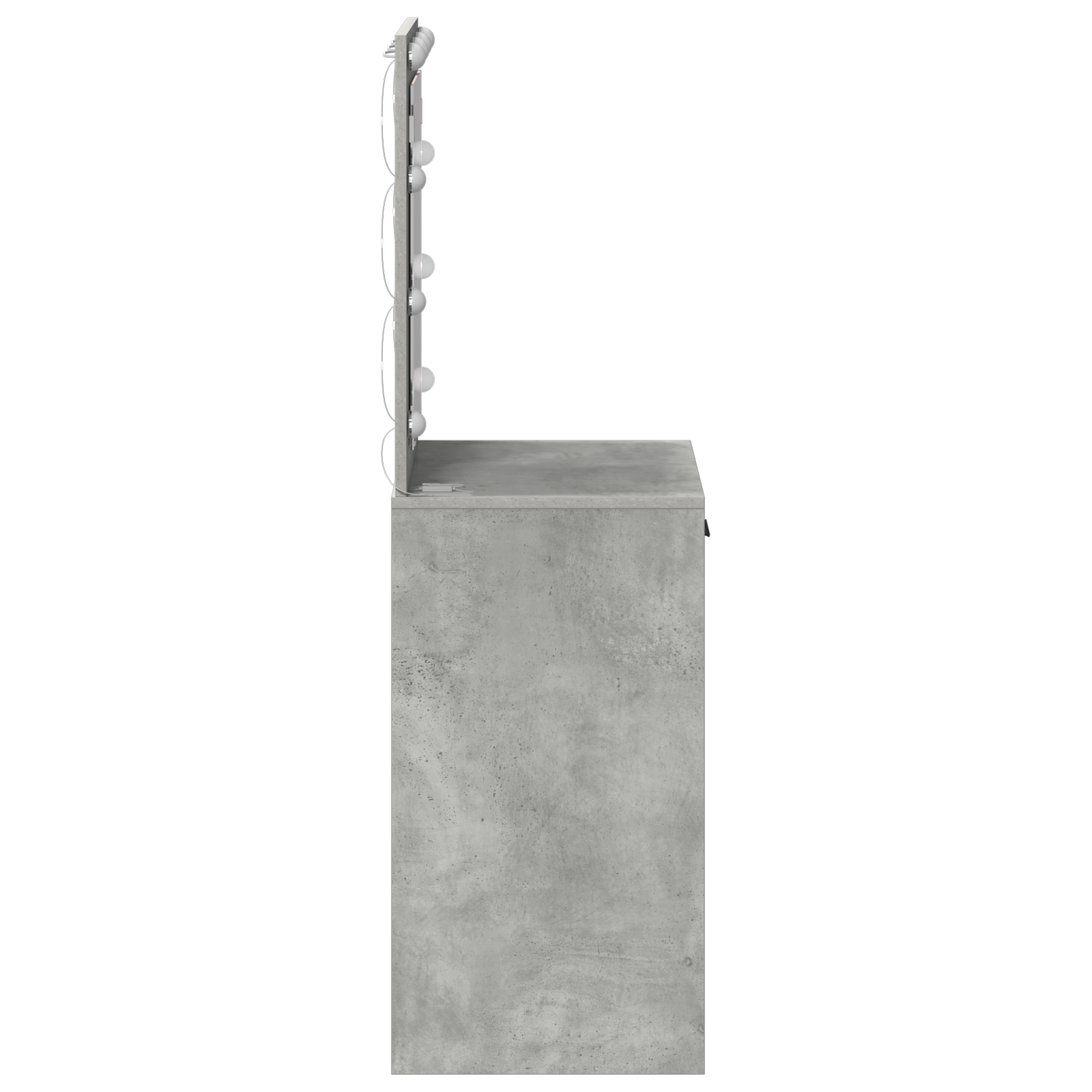 Coiffeuse Gris béton 50 x 41 x 135 cm Bois d'ingénierie - XIOS