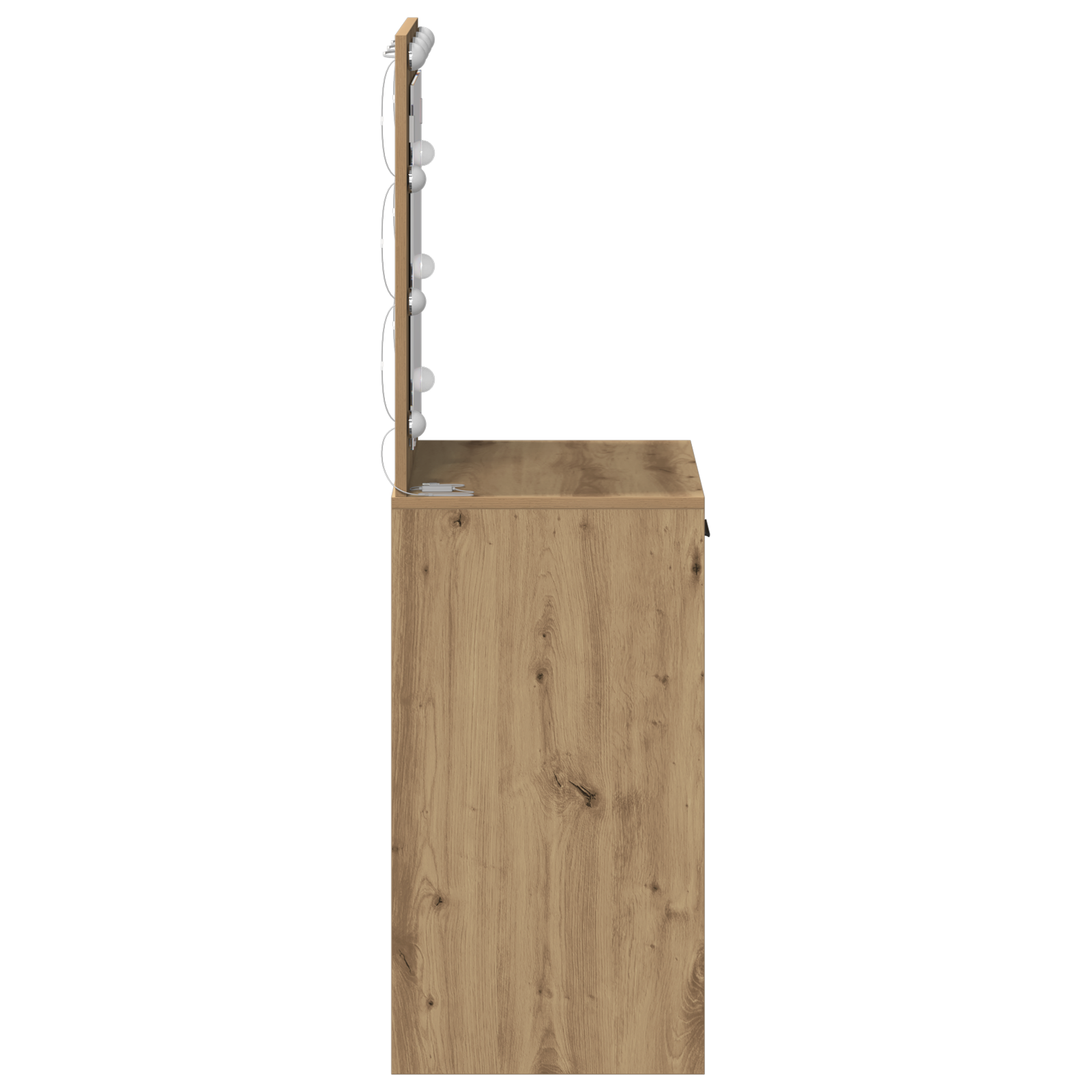 Coiffeuse chêne artisanal 50 x 41 x 135 cm Bois d'ingénierie - XIOS