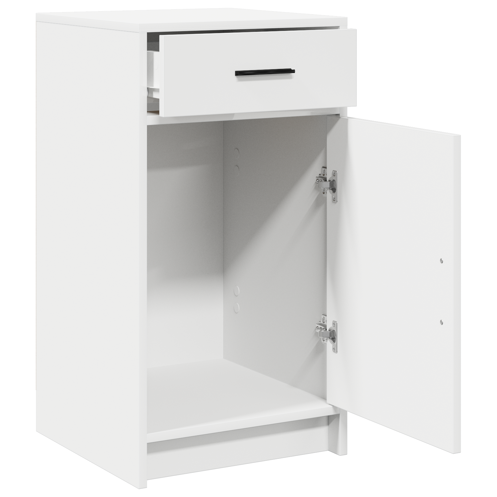 Buffet vidaXL Blanc 40x41x75 cm en bois d'ingénierie