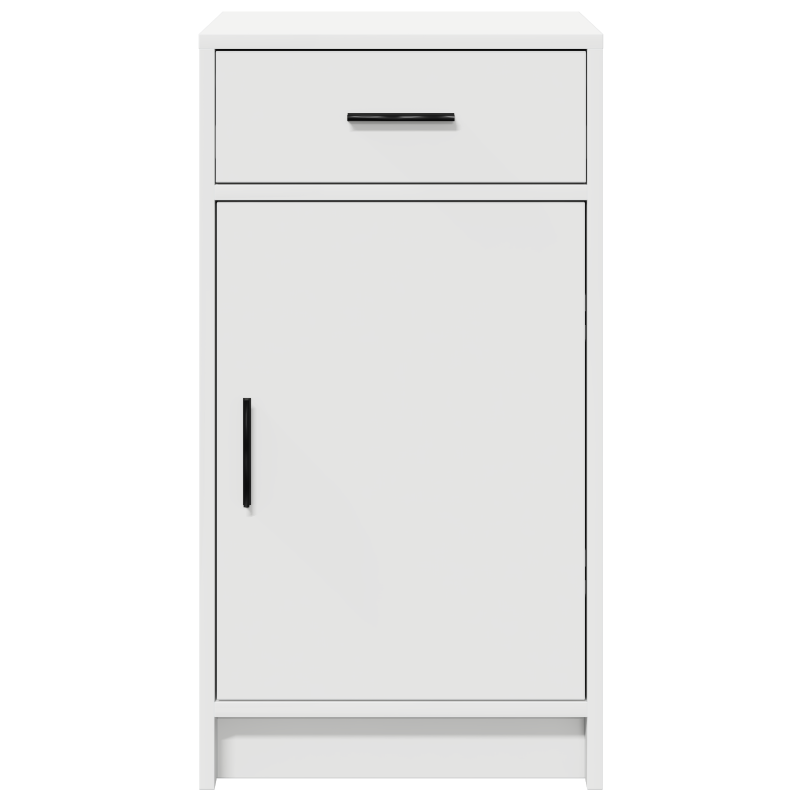 Buffet vidaXL Blanc 40x41x75 cm en bois d'ingénierie