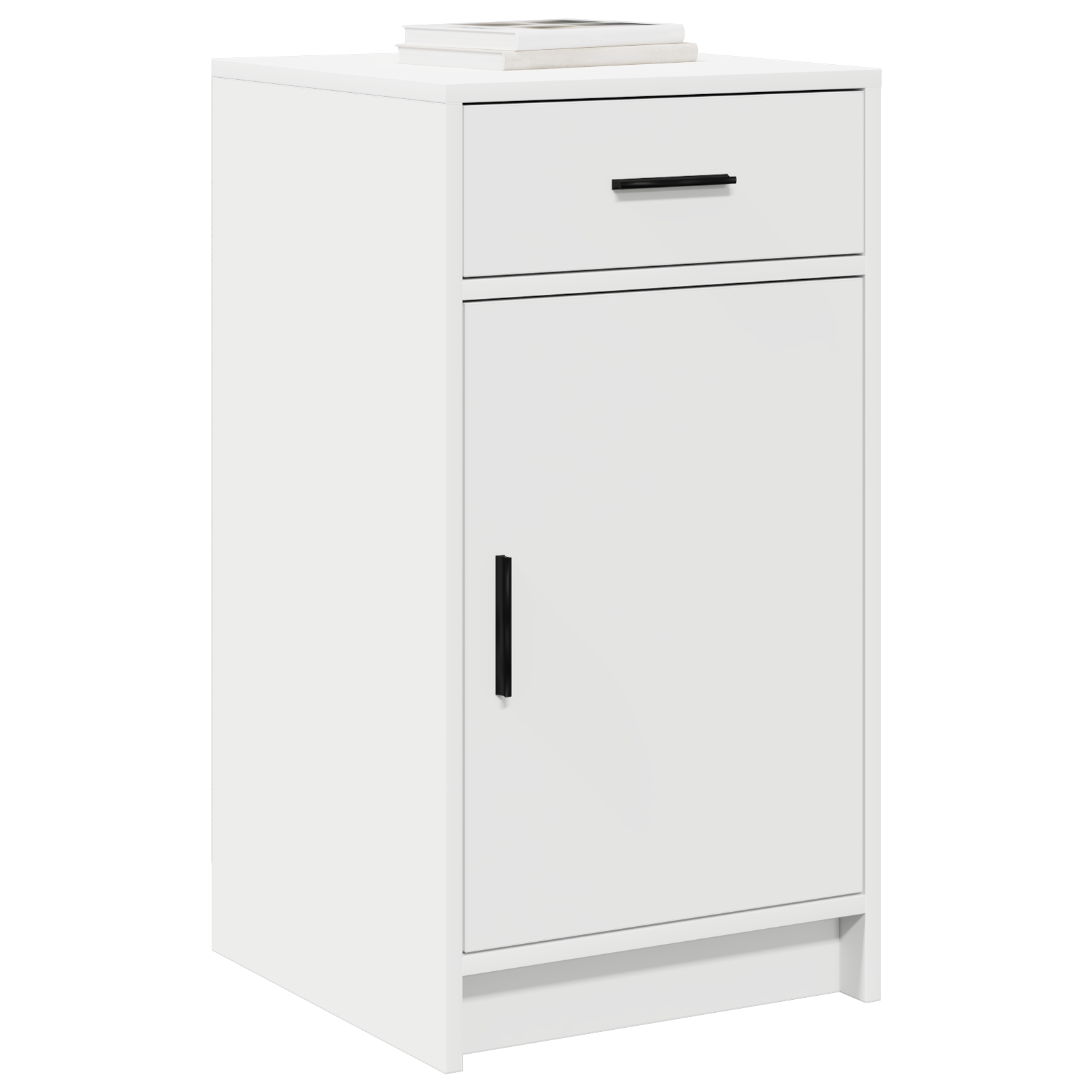 Buffet vidaXL Blanc 40x41x75 cm en bois d'ingénierie