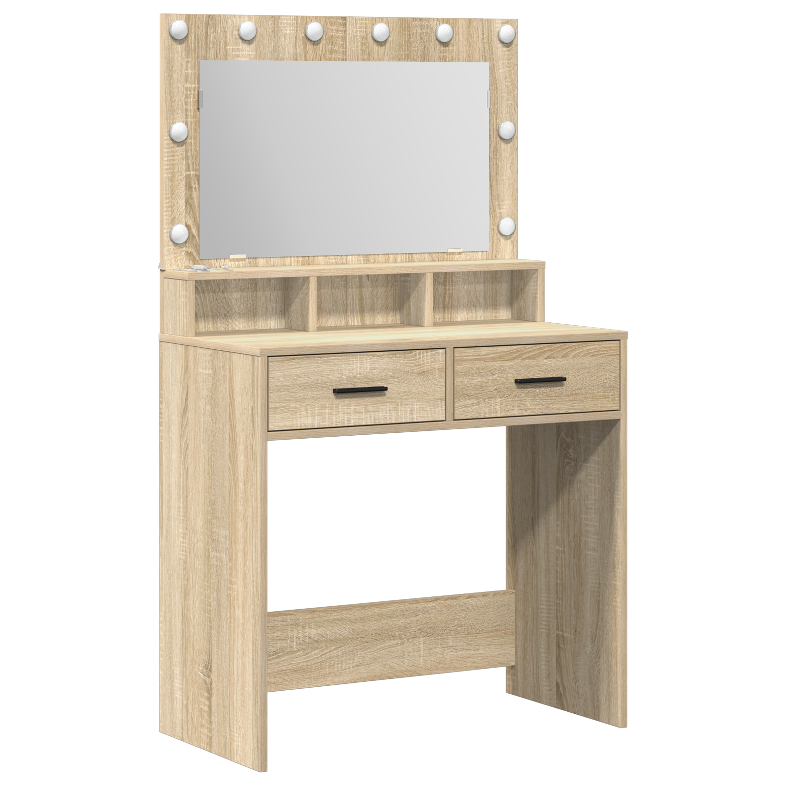 Coiffeuse Chêne sonoma 79 x 41 x 135 cm Bois d'ingénierie - XIOS