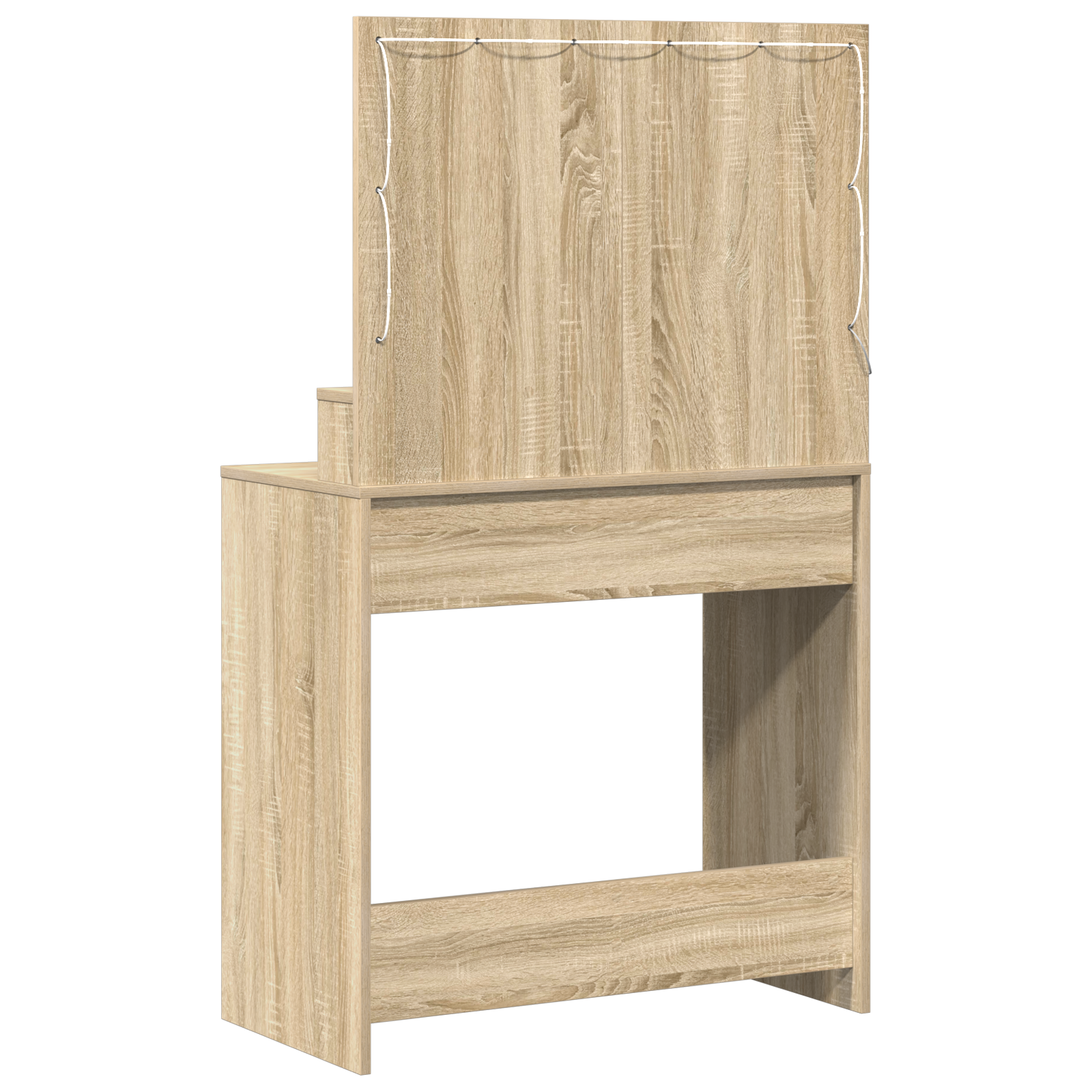 Coiffeuse Chêne sonoma 79 x 41 x 135 cm Bois d'ingénierie - XIOS