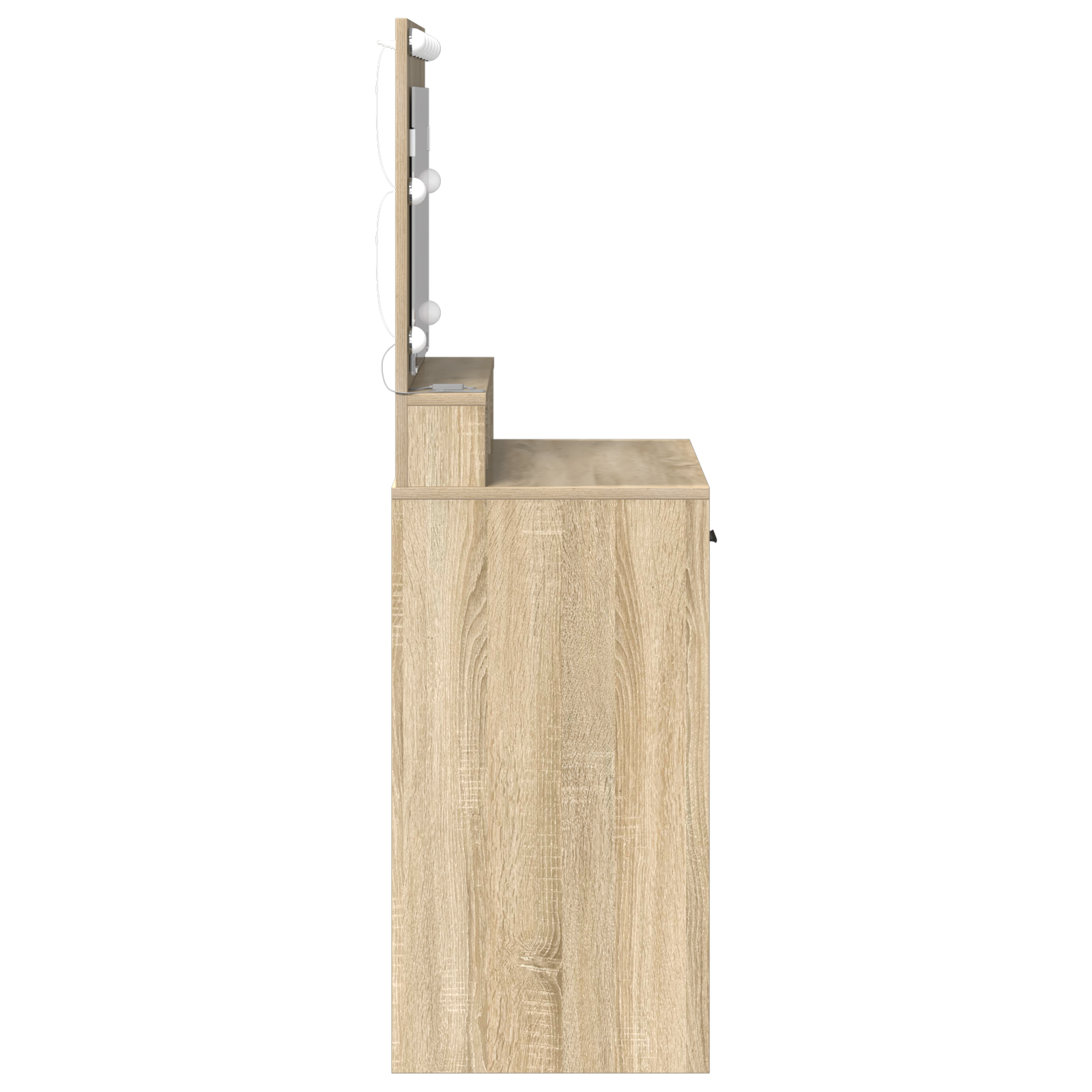 Coiffeuse Chêne sonoma 79 x 41 x 135 cm Bois d'ingénierie - XIOS