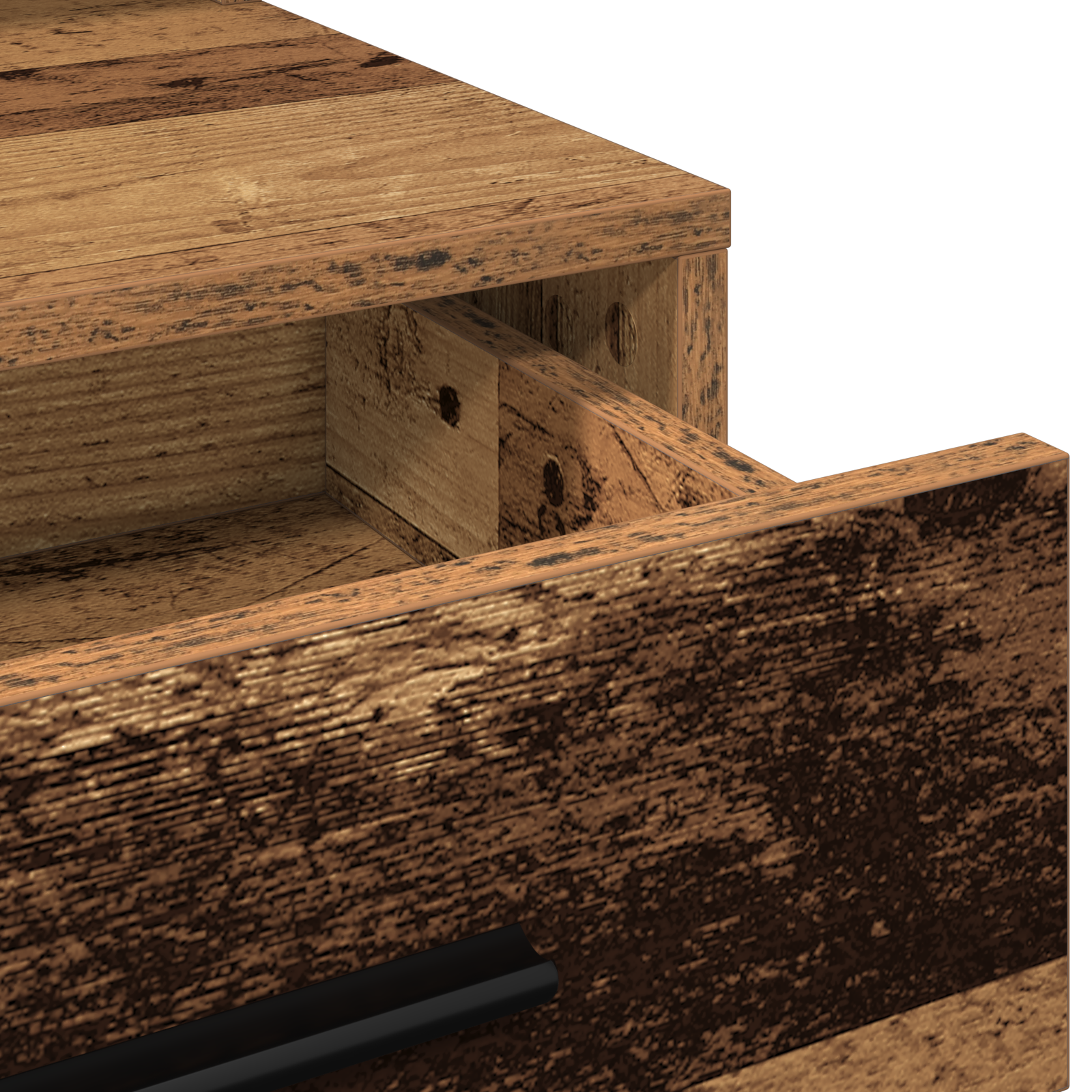 Coiffeuse Bois ancien 79 x 41 x 135 cm Bois d'ingénierie - XIOS