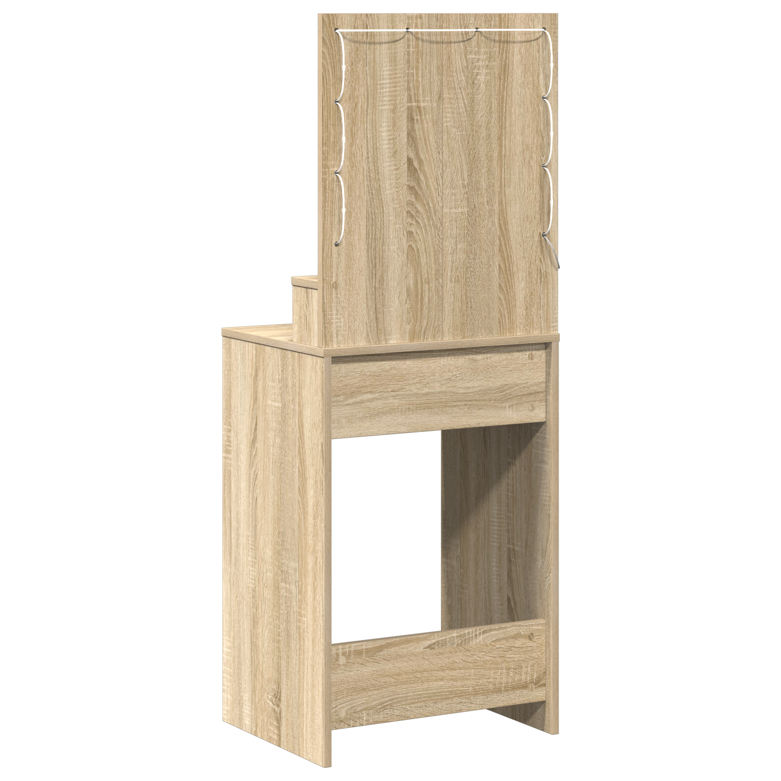 Coiffeuse Chêne sonoma 50 x 41 x 135 cm Bois d'ingénierie
