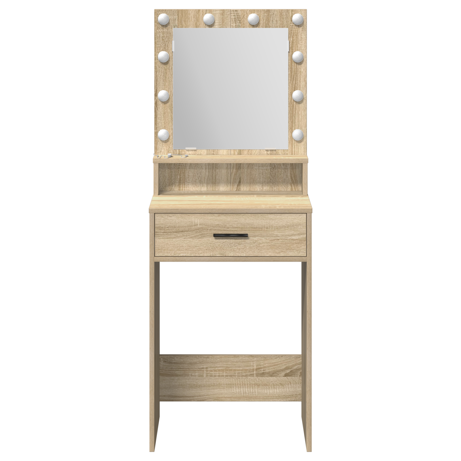 Coiffeuse Chêne sonoma 50 x 41 x 135 cm Bois d'ingénierie