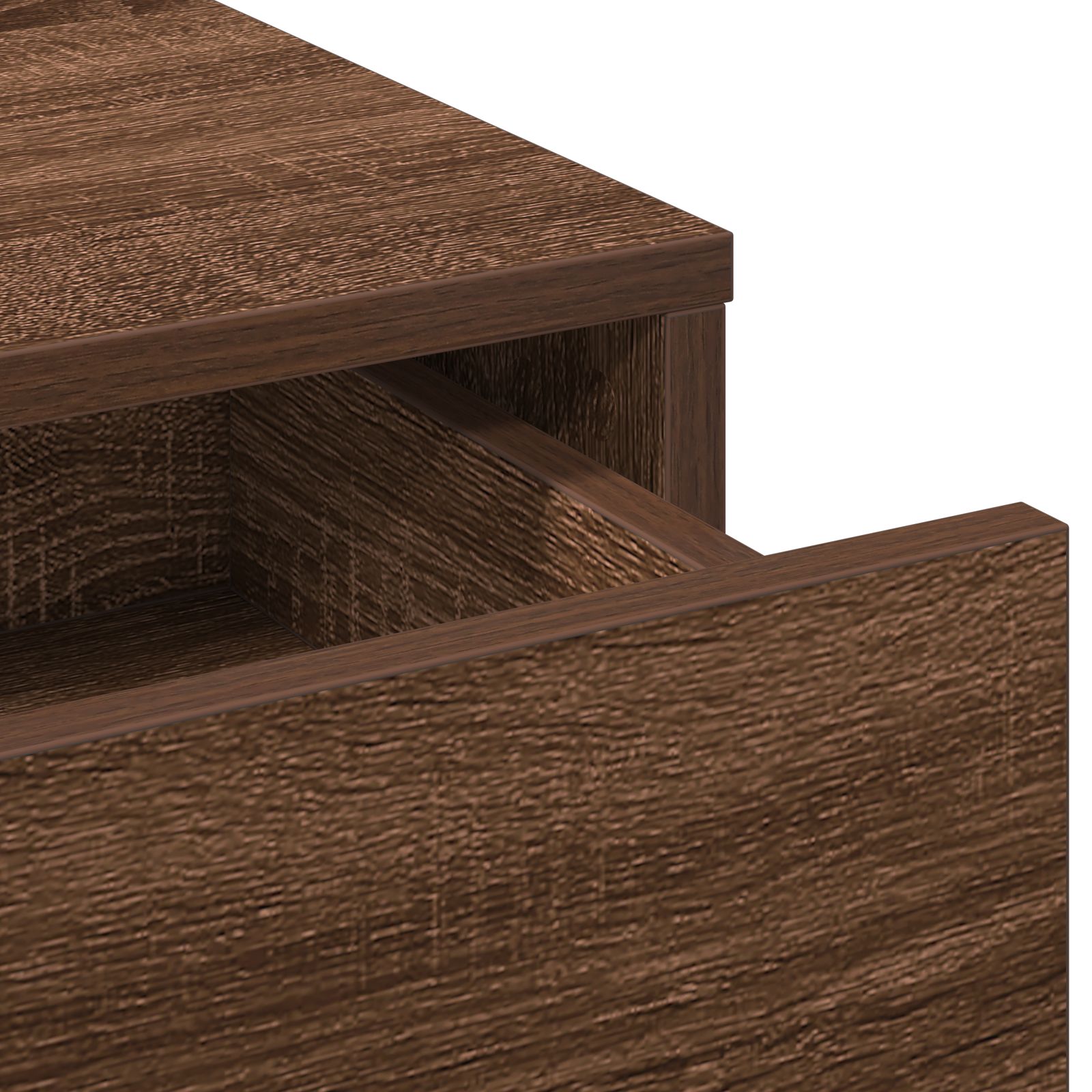 Coiffeuse Chêne marron 50 x 41 x 135 cm Bois d'ingénierie - XIOS