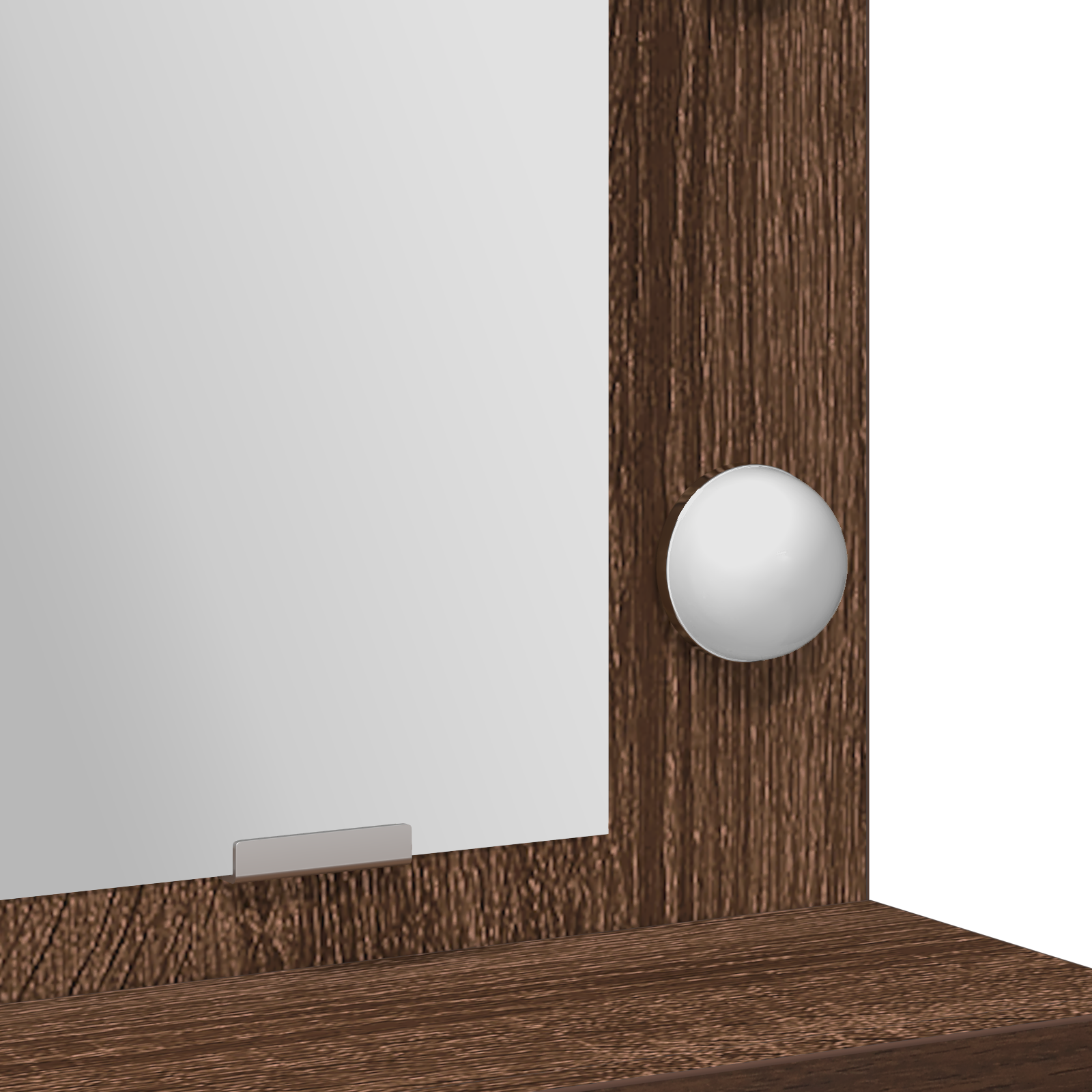 Coiffeuse Chêne marron 50 x 41 x 135 cm Bois d'ingénierie - XIOS
