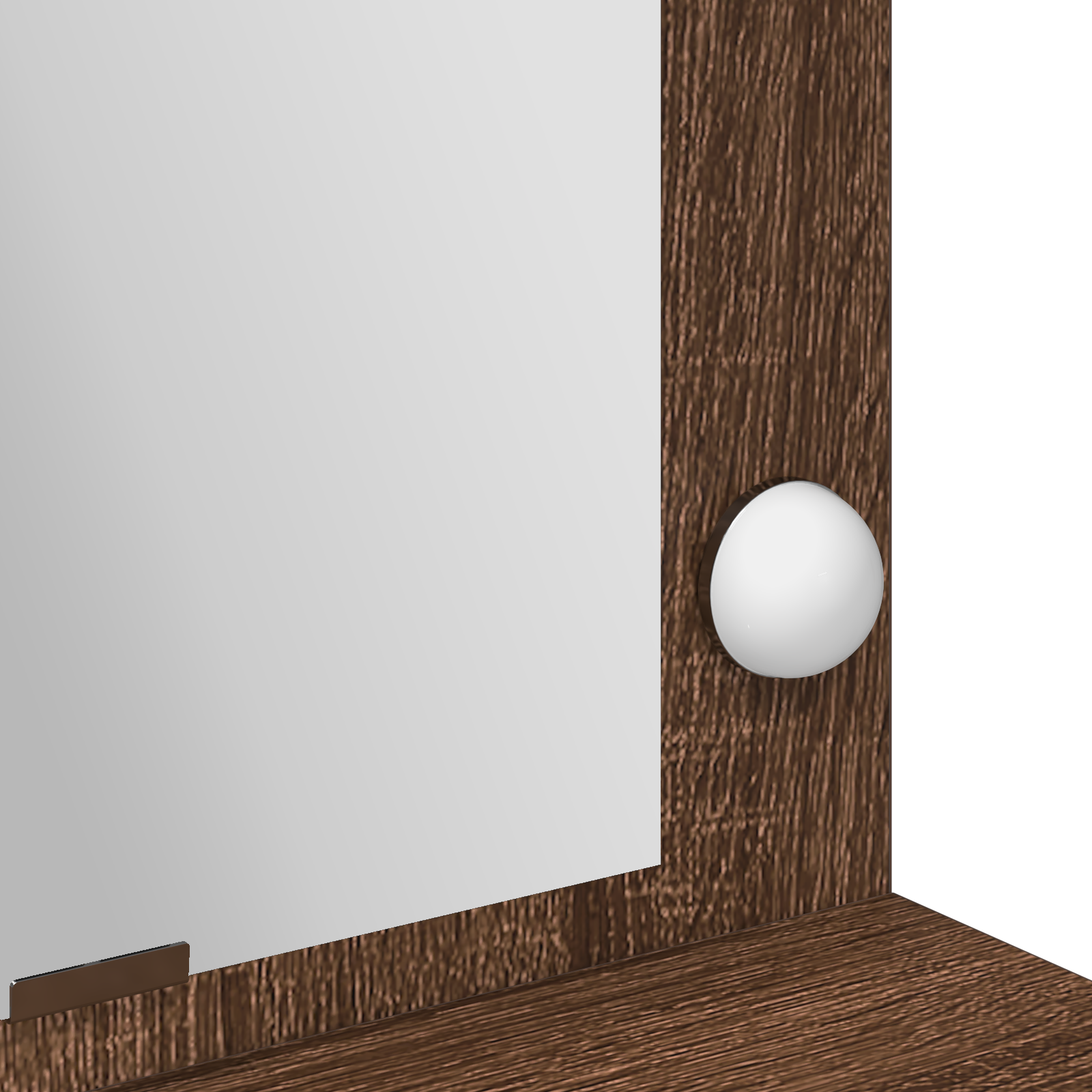 Coiffeuse Chêne brun 100 x 41 x 135 cm Bois d'ingénierie - XIOS