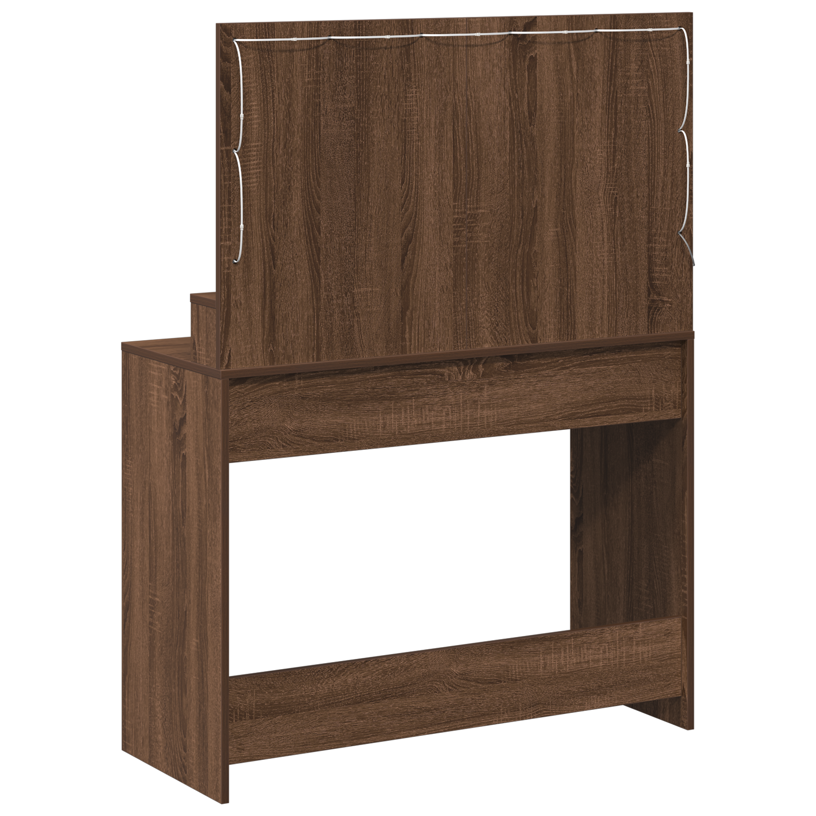 Coiffeuse Chêne brun 100 x 41 x 135 cm Bois d'ingénierie - XIOS