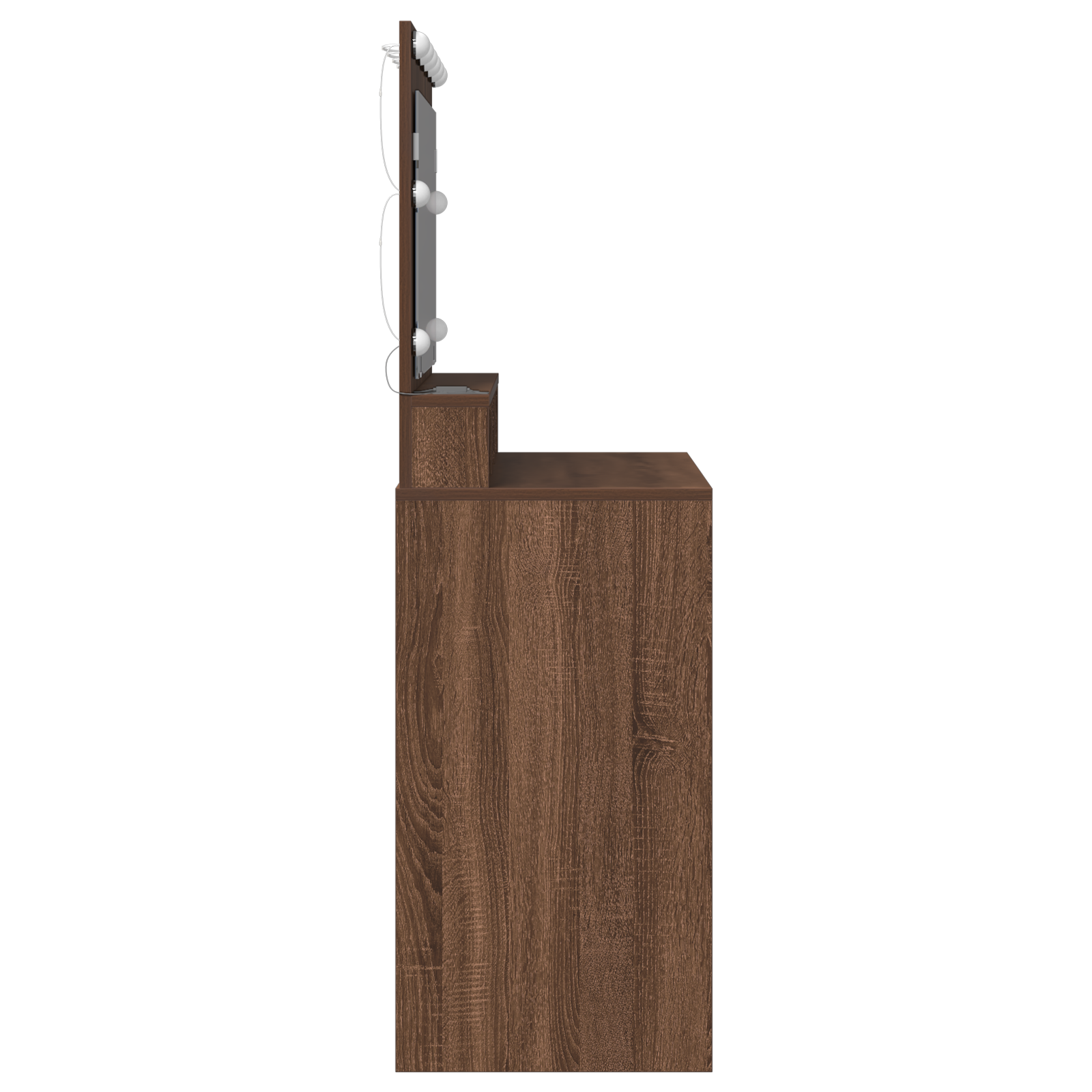 Coiffeuse Chêne brun 100 x 41 x 135 cm Bois d'ingénierie - XIOS