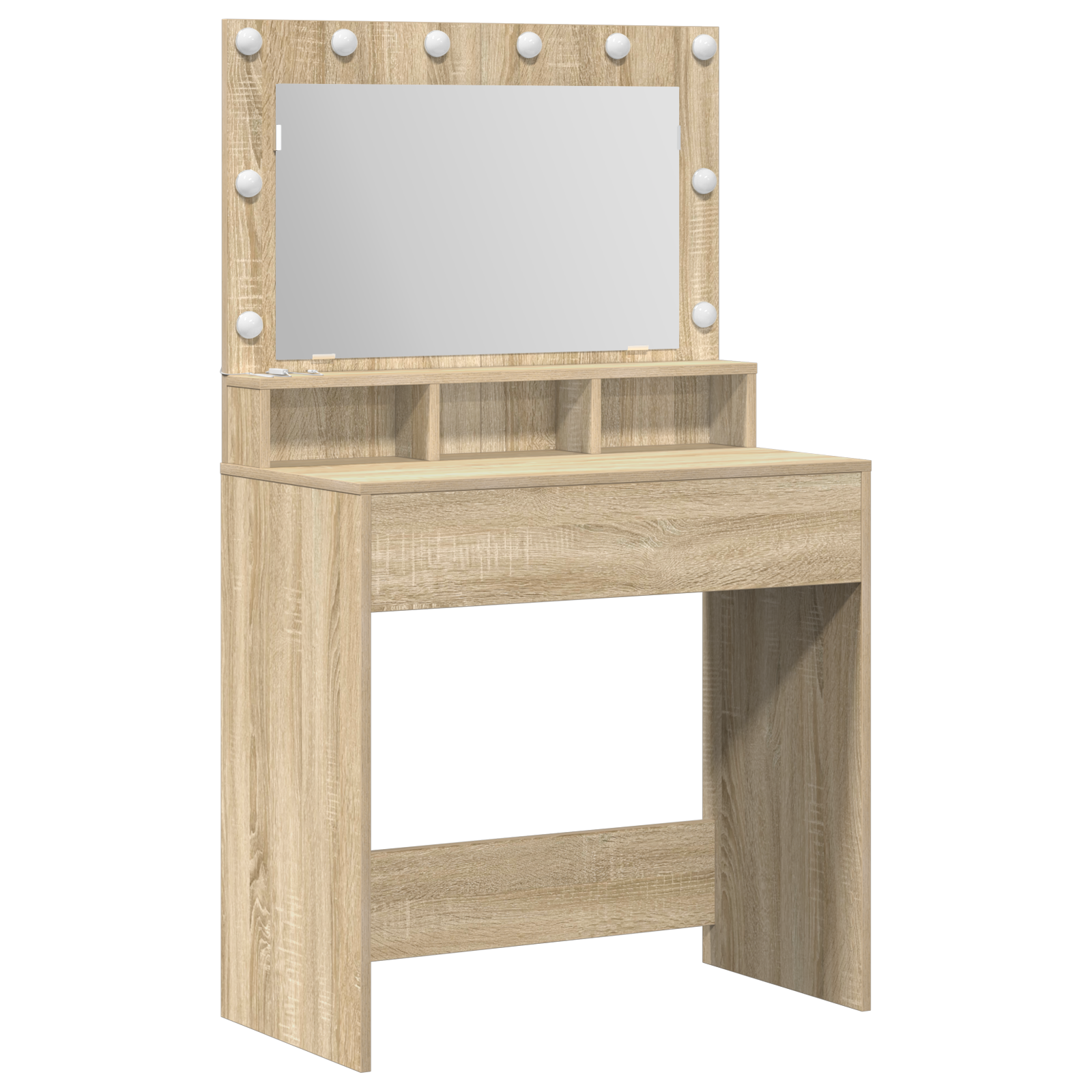 Coiffeuse Chêne sonoma 79 x 41 x 135 cm Bois d'ingénierie