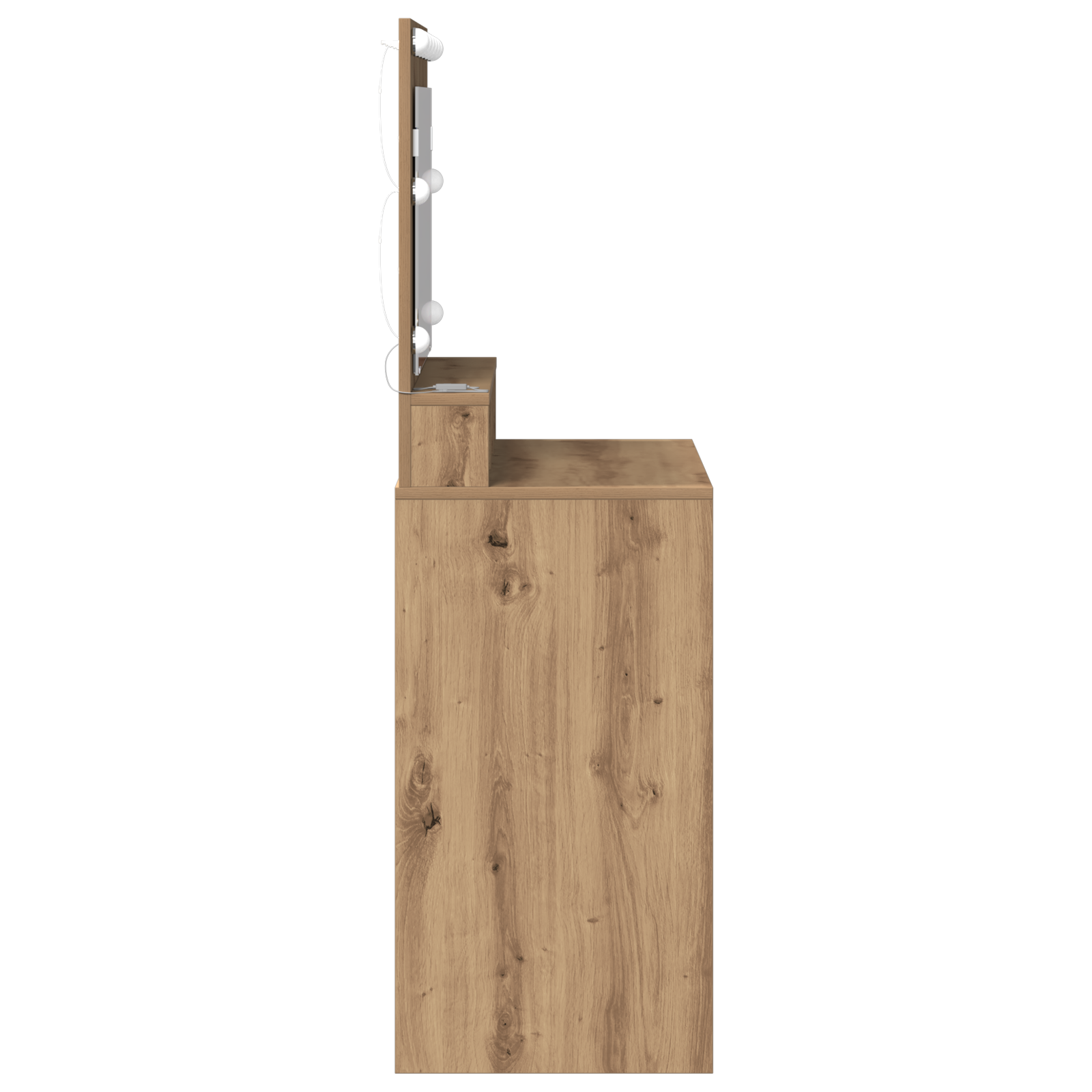 Coiffeuse chêne artisanal 79 x 41 x 135 cm Bois d'ingénierie - XIOS