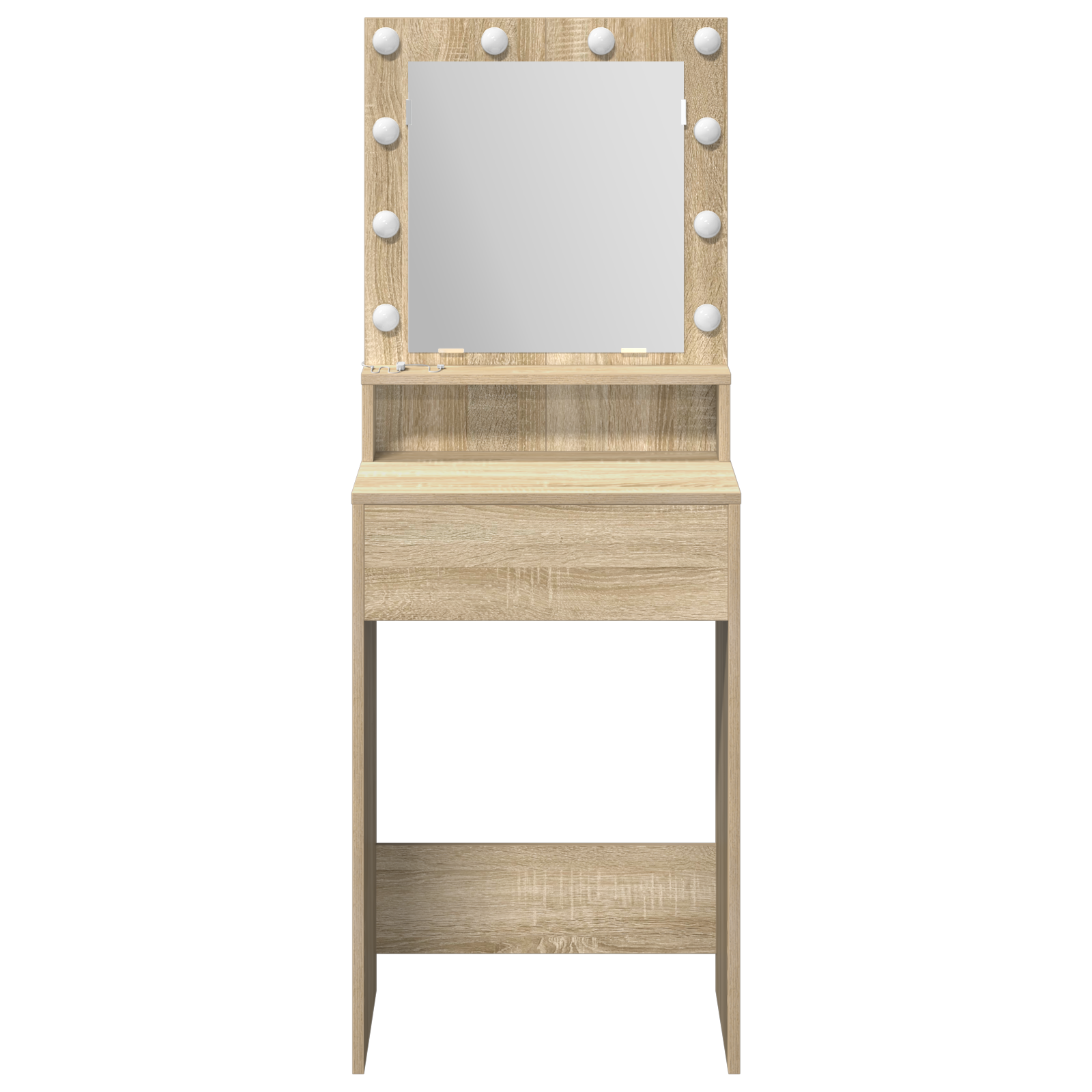 Coiffeuse Chêne Sonoma 50 x 41 x 135 cm Bois d'ingénierie - XIOS