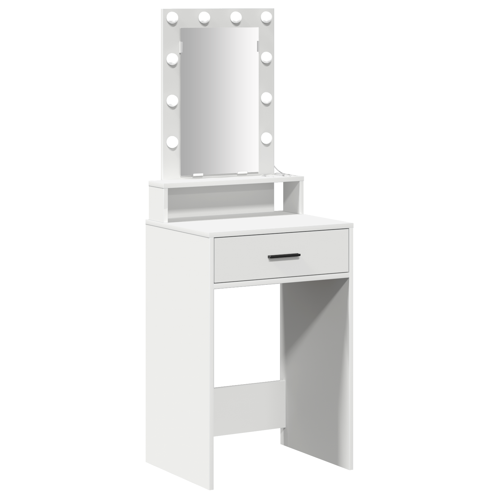 Table de Toilette Blanc 50 x 41 x 140 cm Bois d'ingénierie - XIOS
