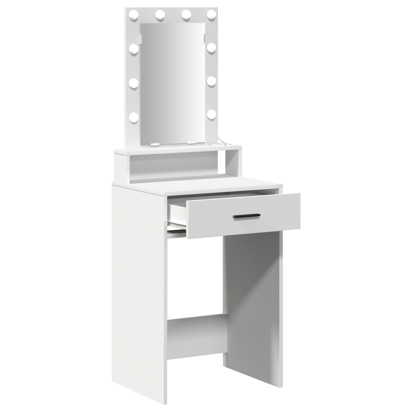 Table de Toilette Blanc 50 x 41 x 140 cm Bois d'ingénierie - XIOS