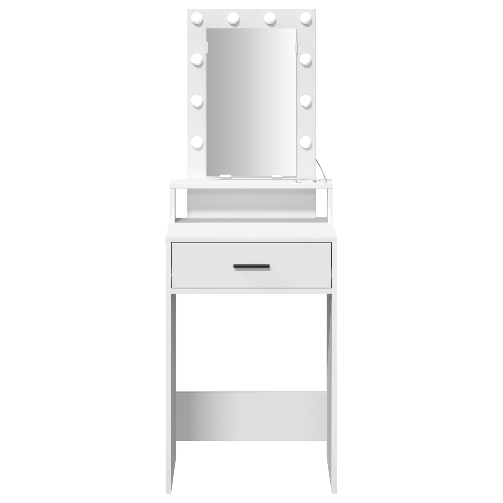 Table de Toilette Blanc 50 x 41 x 140 cm Bois d'ingénierie - XIOS