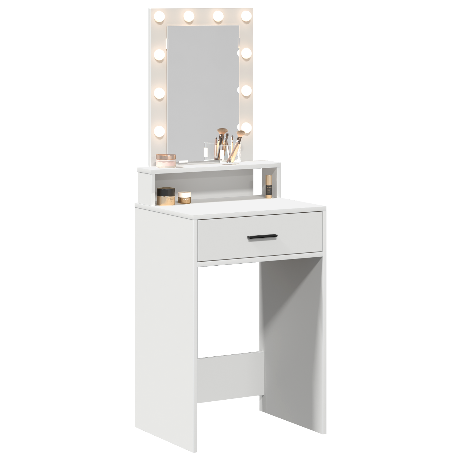 Table de Toilette Blanc 50 x 41 x 140 cm Bois d'ingénierie - XIOS
