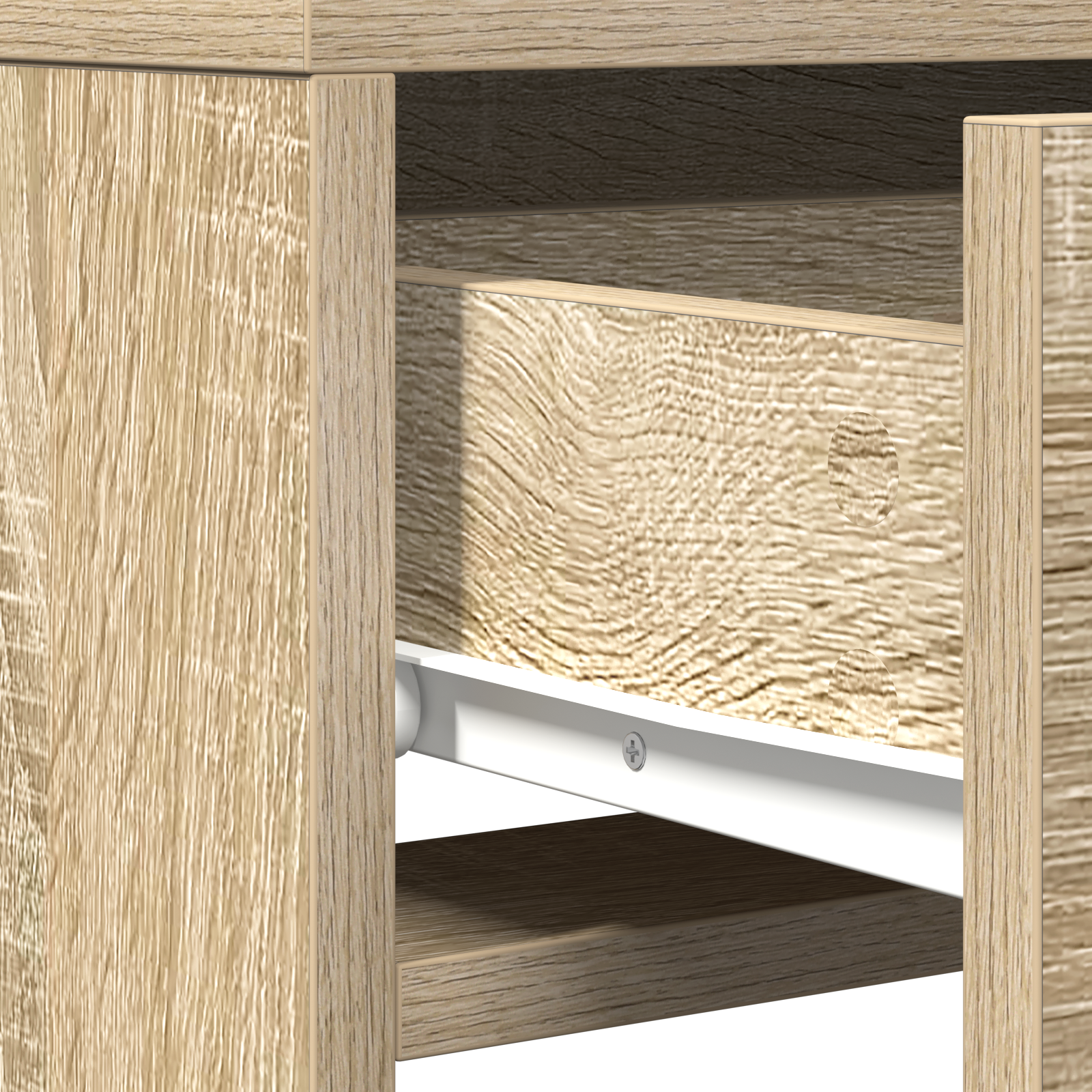 Table de Toilette Marron 50 x 41 x 140 cm Bois d'ingénierie
