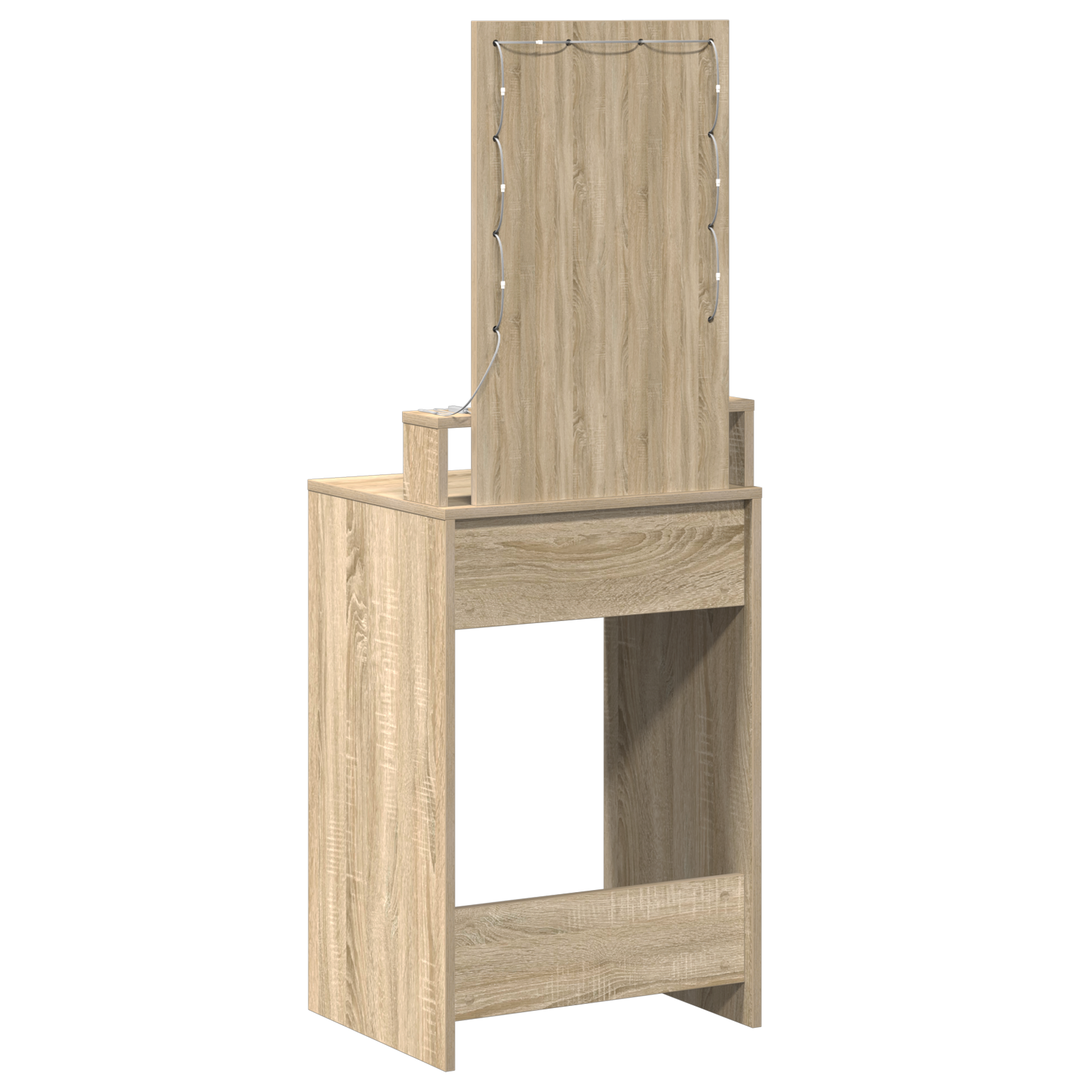 Table de Toilette Marron 50 x 41 x 140 cm Bois d'ingénierie