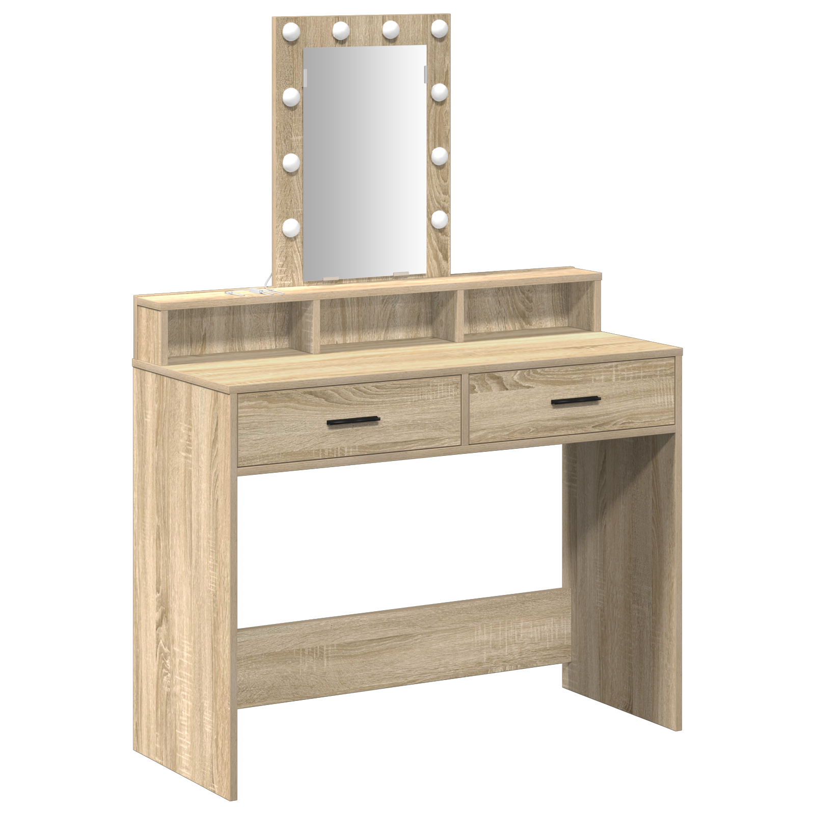 Table de Toilette Marron 100 x 41 x 140 cm Bois d'ingénierie