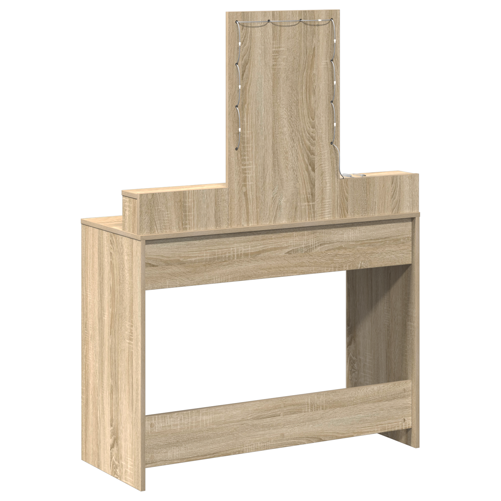 Table de Toilette Marron 100 x 41 x 140 cm Bois d'ingénierie